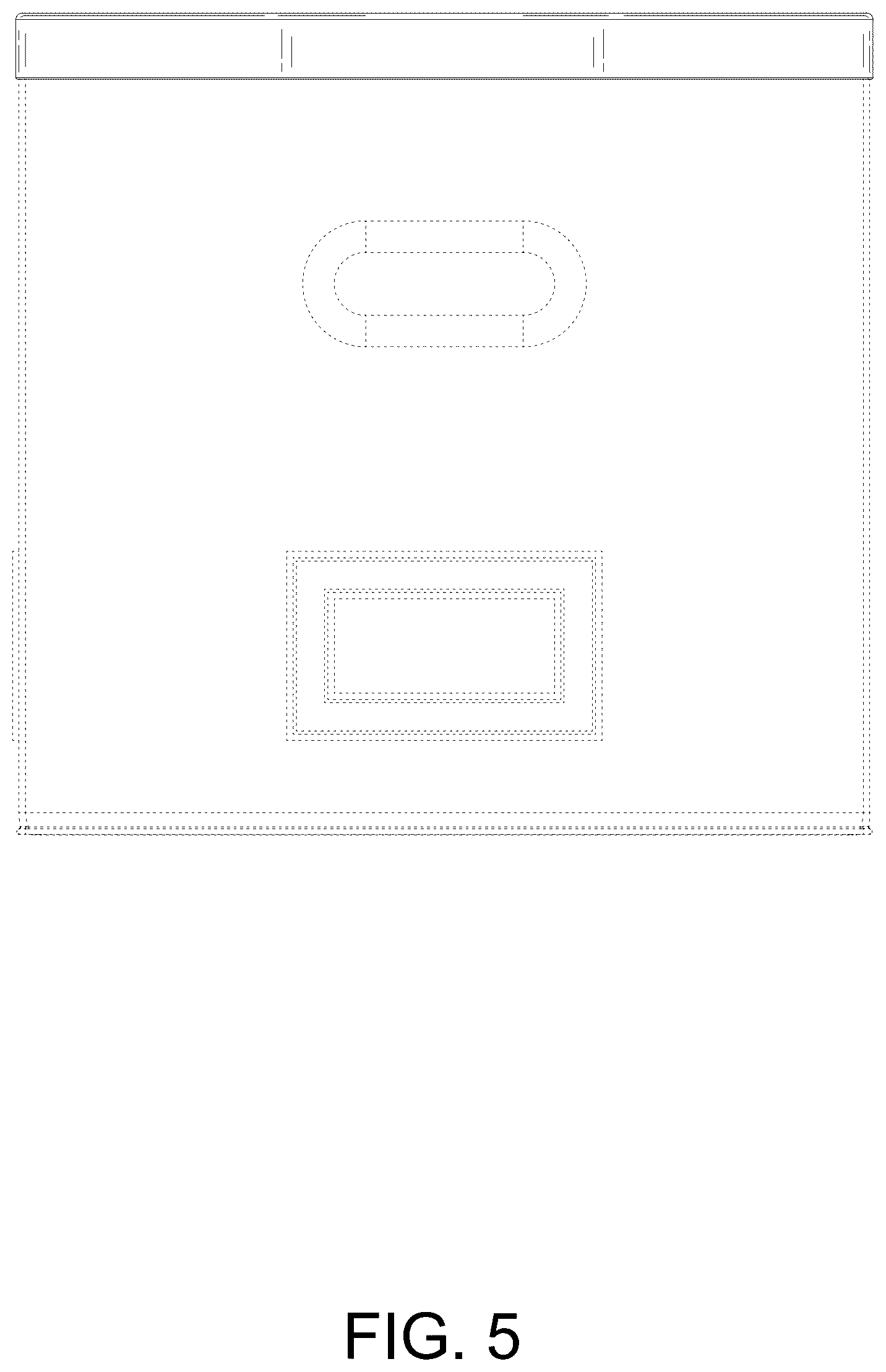 Patent USD1075305 Figure 5 – Storage box