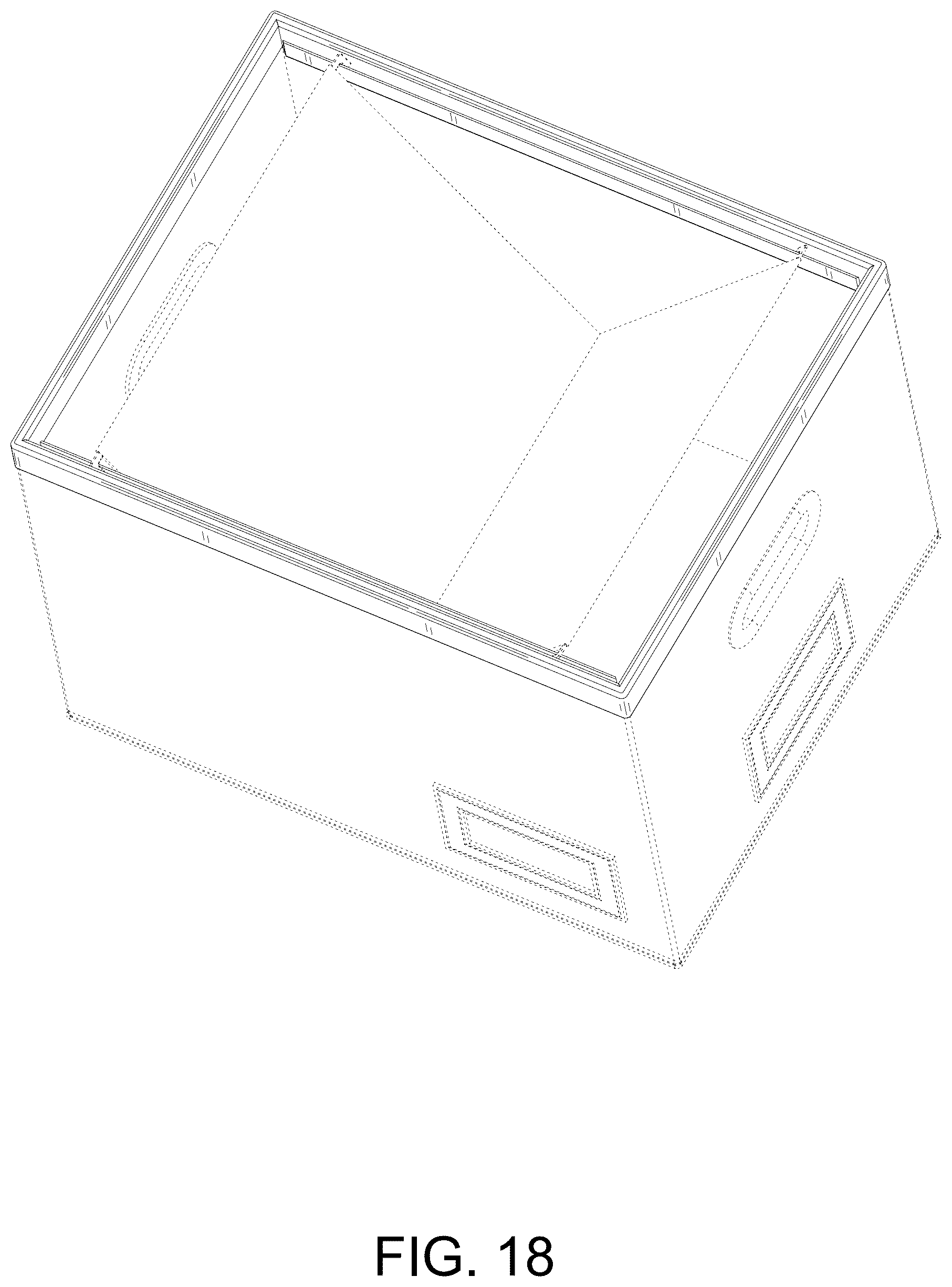 Patent USD1075305 Figure 18 – Storage box