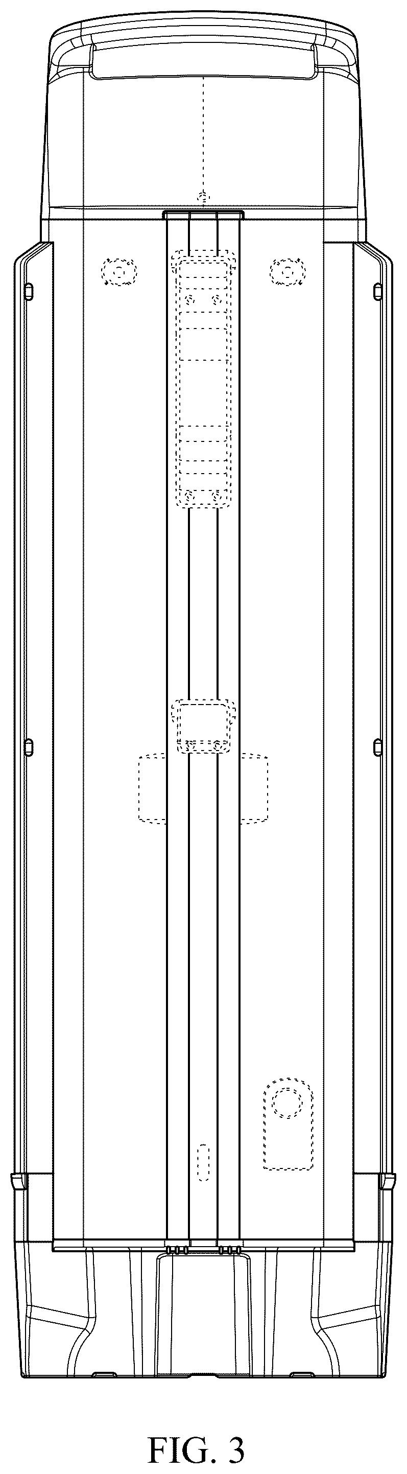 Patent USD1075306 Figure 3 – Carrier for equipment