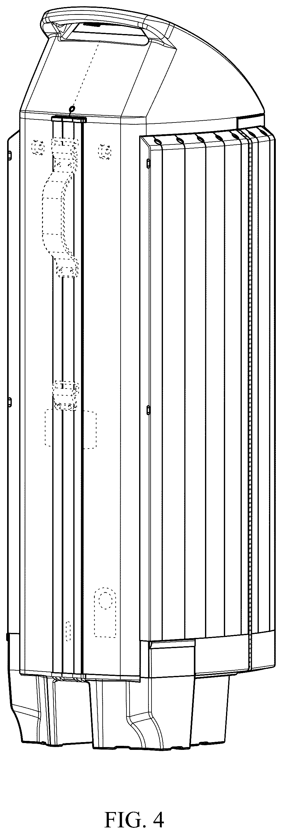 Patent USD1075306 Figure 4 – Carrier for equipment