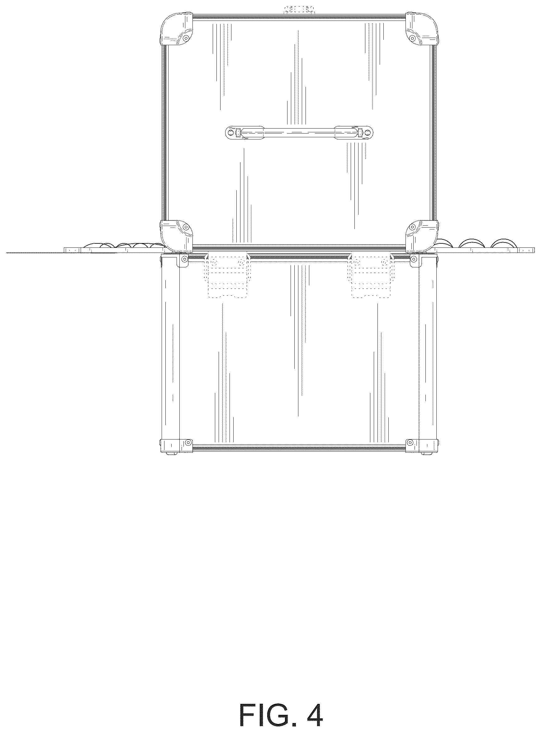 Patent USD1075307 Figure 4 – Makeup box with mirror and drawer