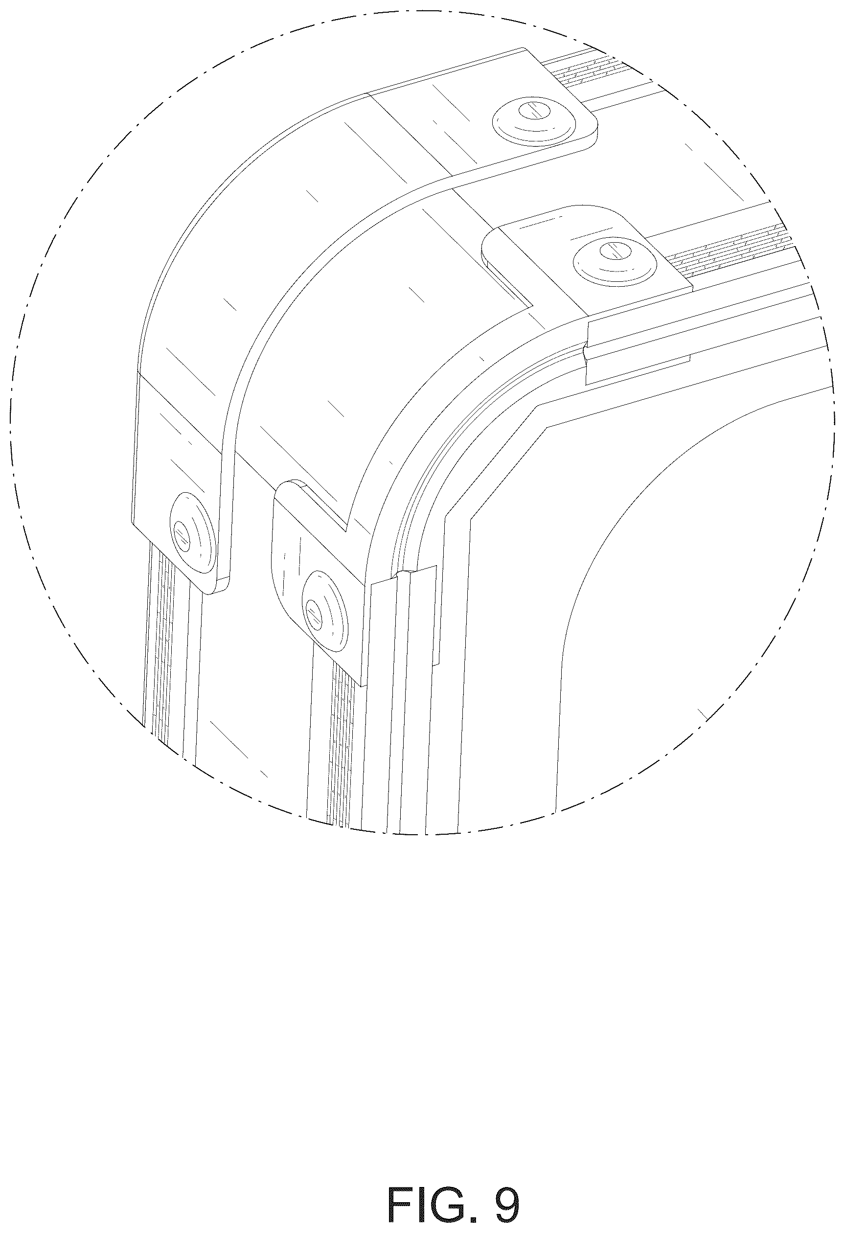Patent USD1075307 Figure 9 – Makeup box with mirror and drawer