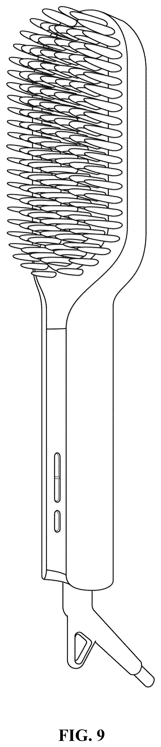 Patent USD1075308 Figure 9 – Negative ion straightener comb