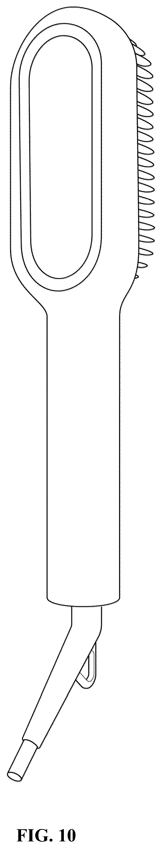 Patent USD1075308 Figure 10 – Negative ion straightener comb