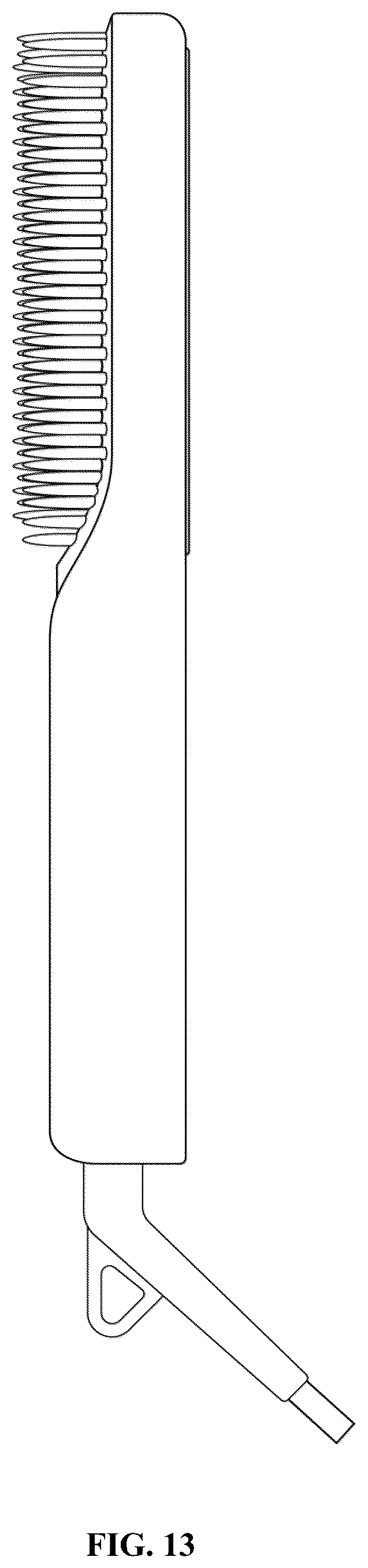 Patent USD1075308 Figure 13 – Negative ion straightener comb