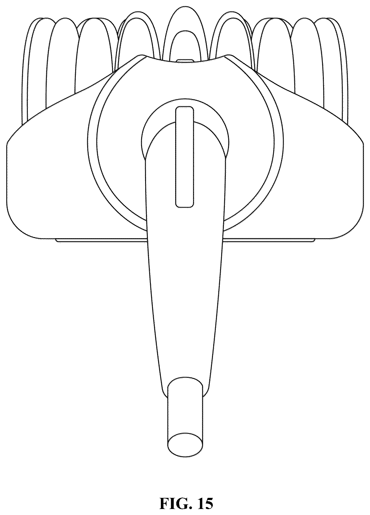 Patent USD1075308 Figure 15 – Negative ion straightener comb