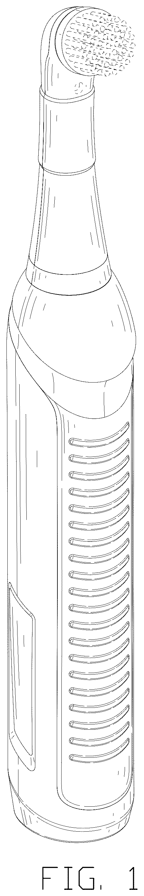 Patent USD1075309 Figure 1 – Cleaning brush