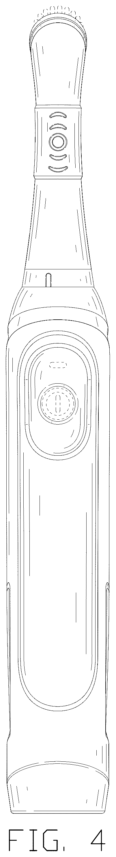 Patent USD1075309 Figure 4 – Cleaning brush