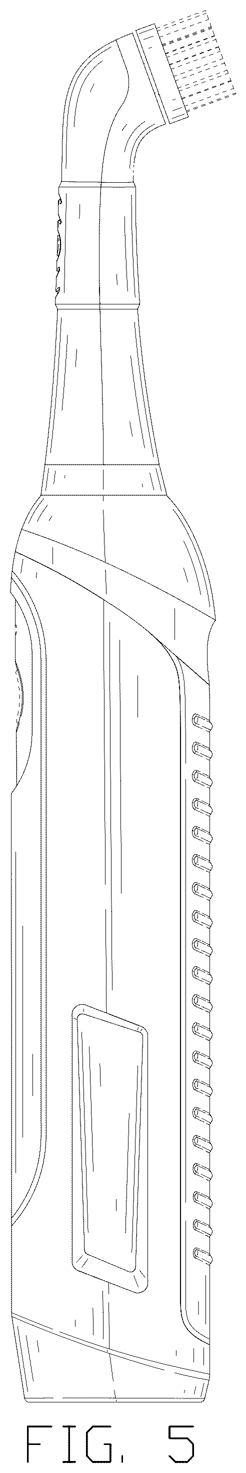 Patent USD1075309 Figure 5 – Cleaning brush