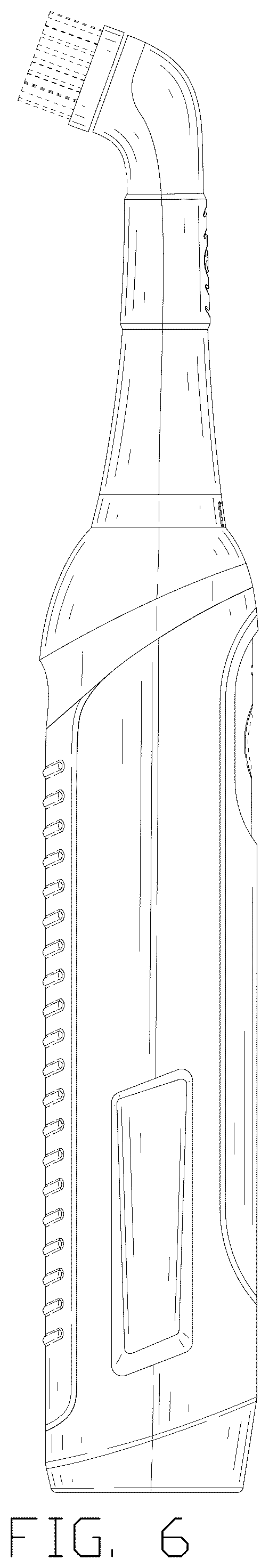 Patent USD1075309 Figure 6 – Cleaning brush
