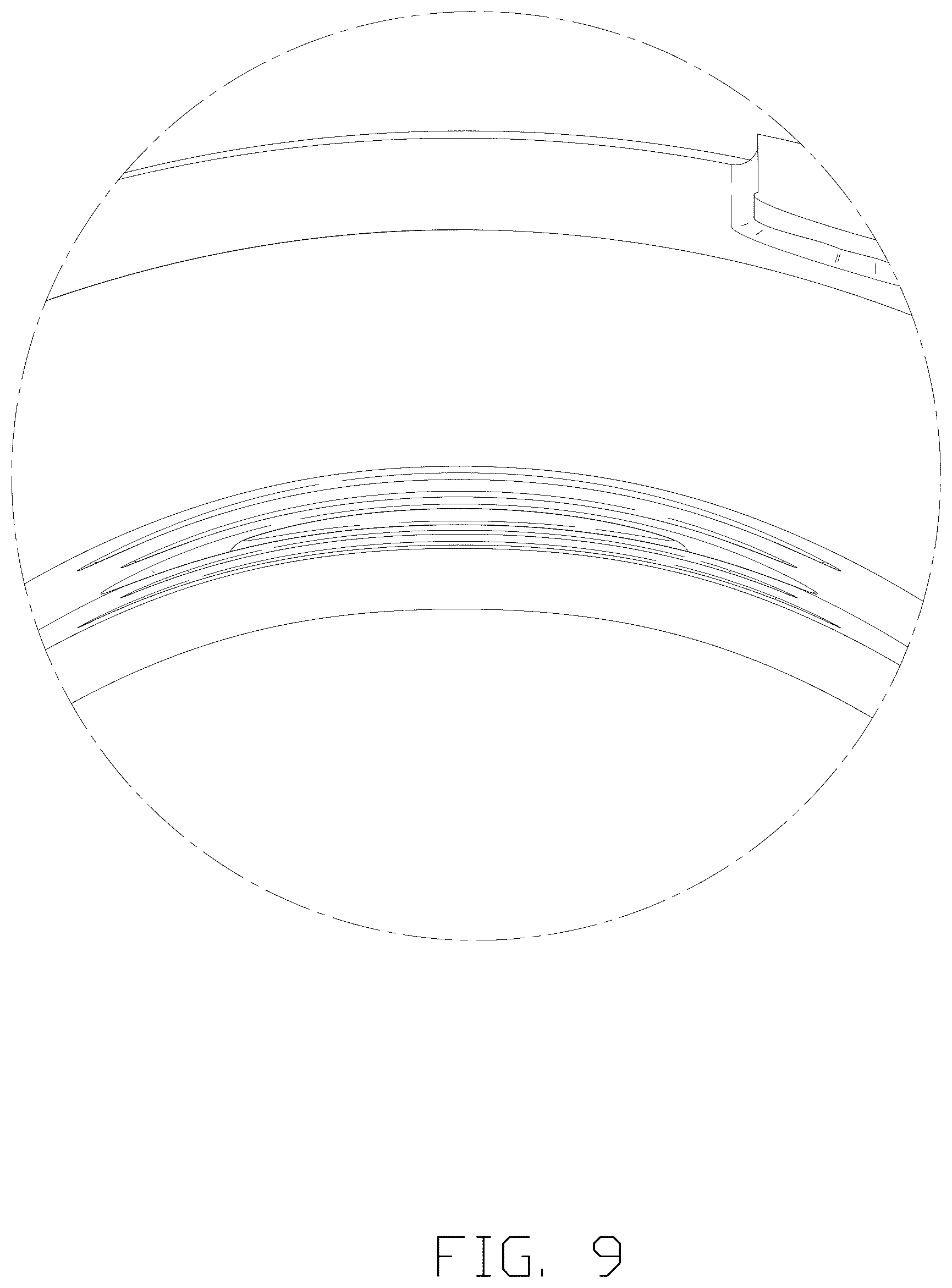 Patent USD1075309 Figure 9 – Cleaning brush