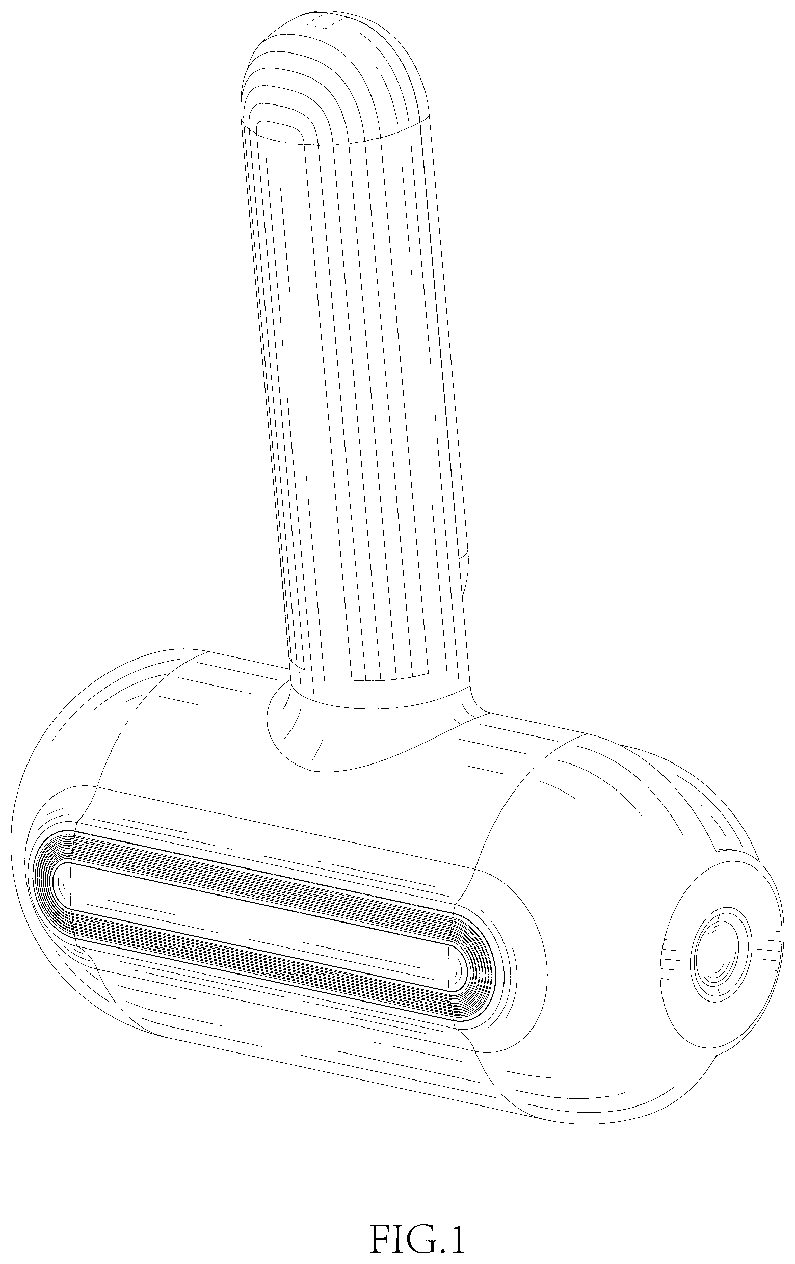 Patent USD1075310 Figure 1 – Lint roller