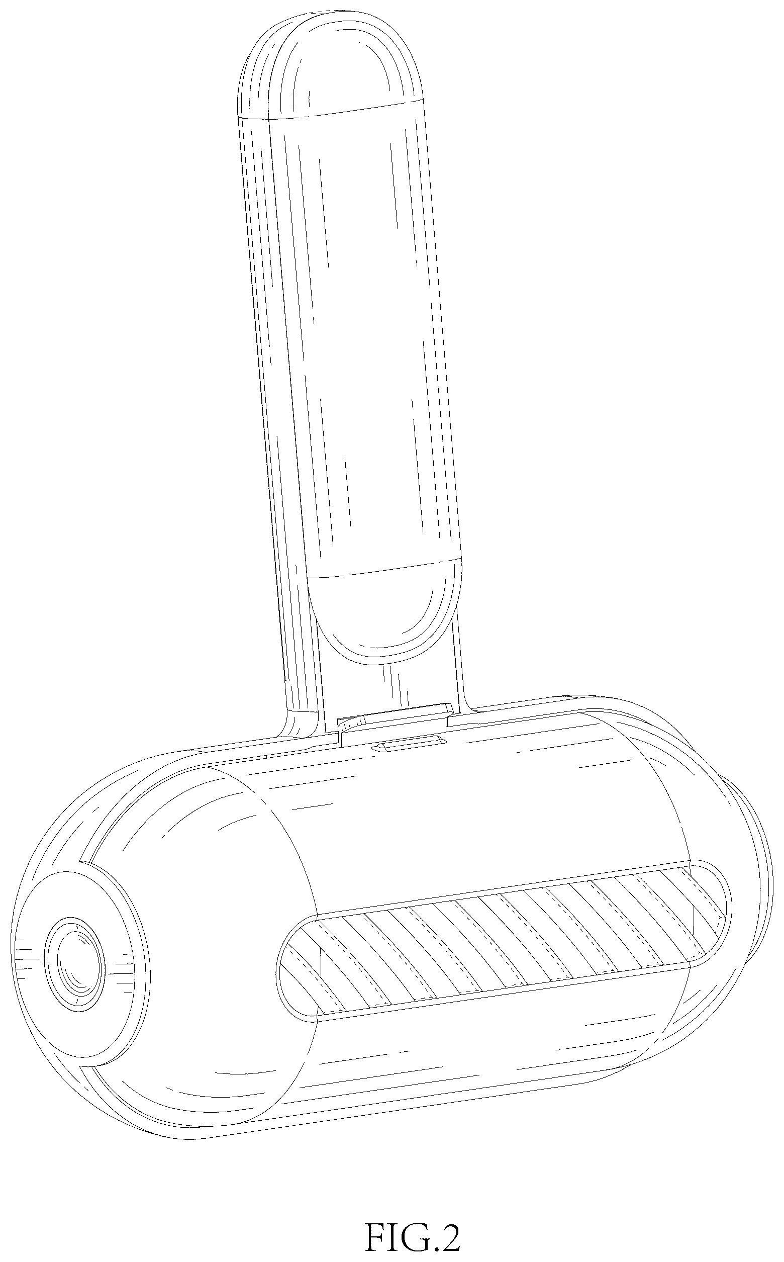 Patent USD1075310 Figure 2 – Lint roller