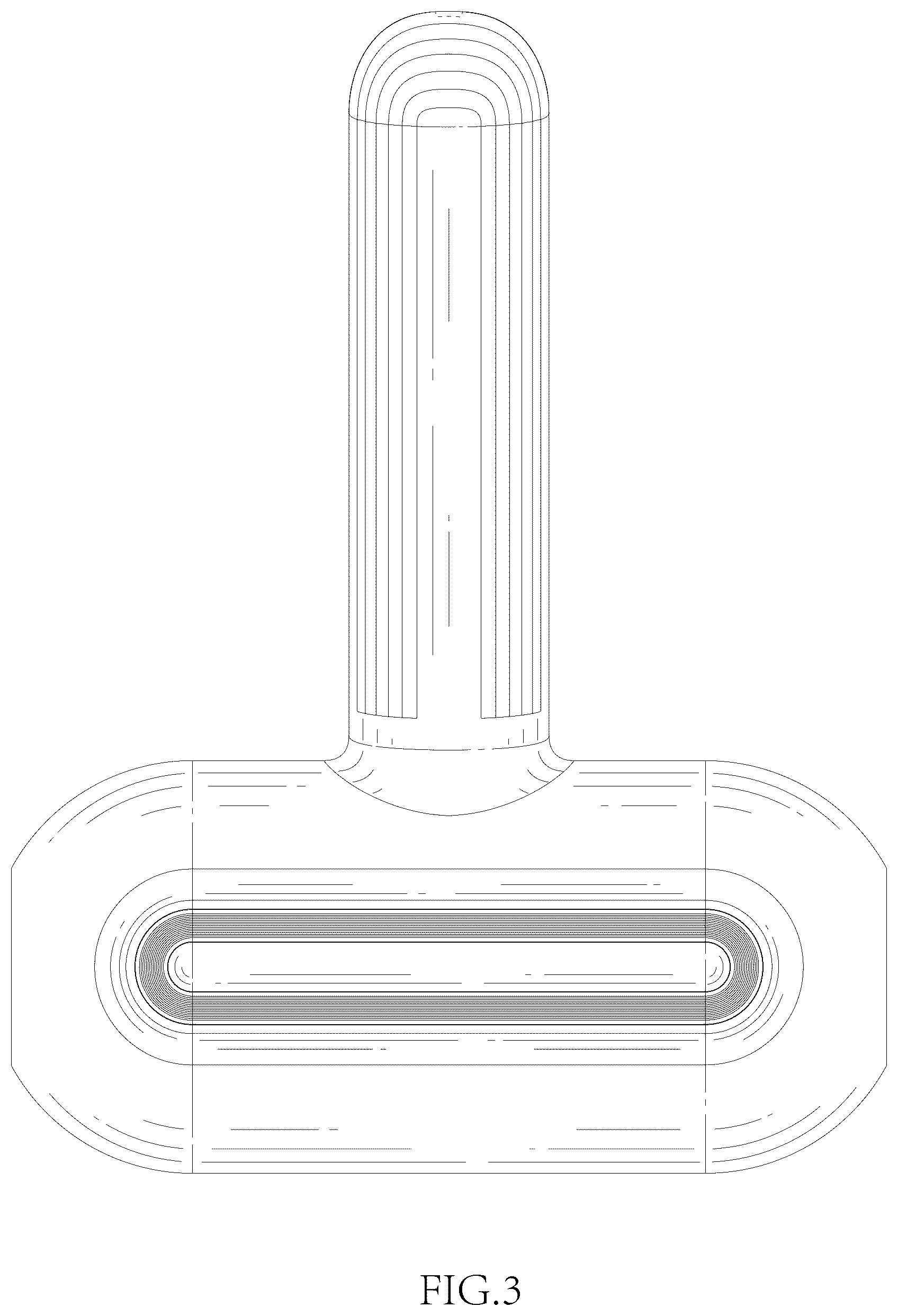 Patent USD1075310 Figure 3 – Lint roller