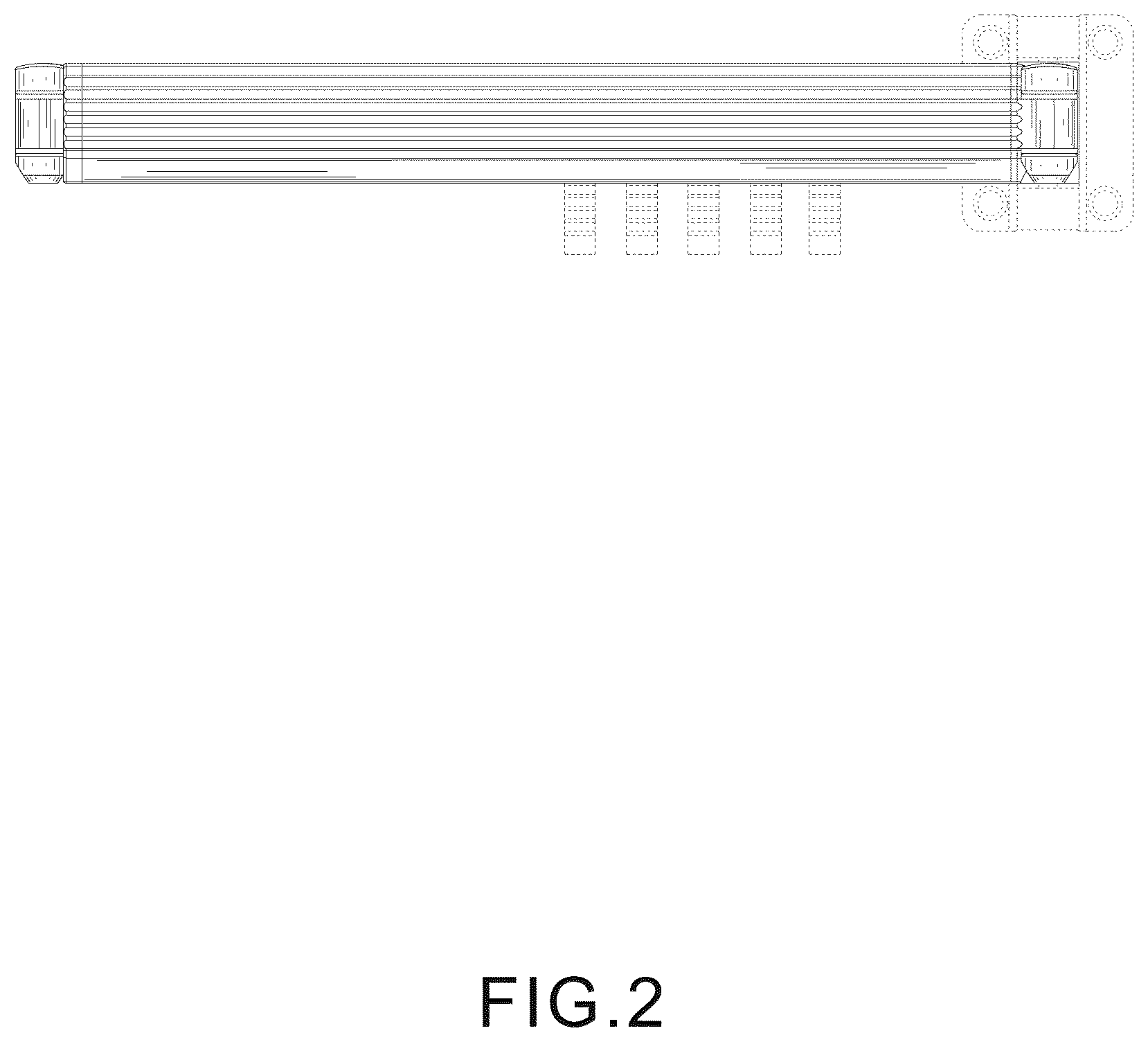 Patent USD1075317 Figure 2 – Clothes rack