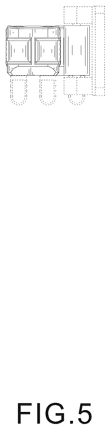 Patent USD1075317 Figure 5 – Clothes rack