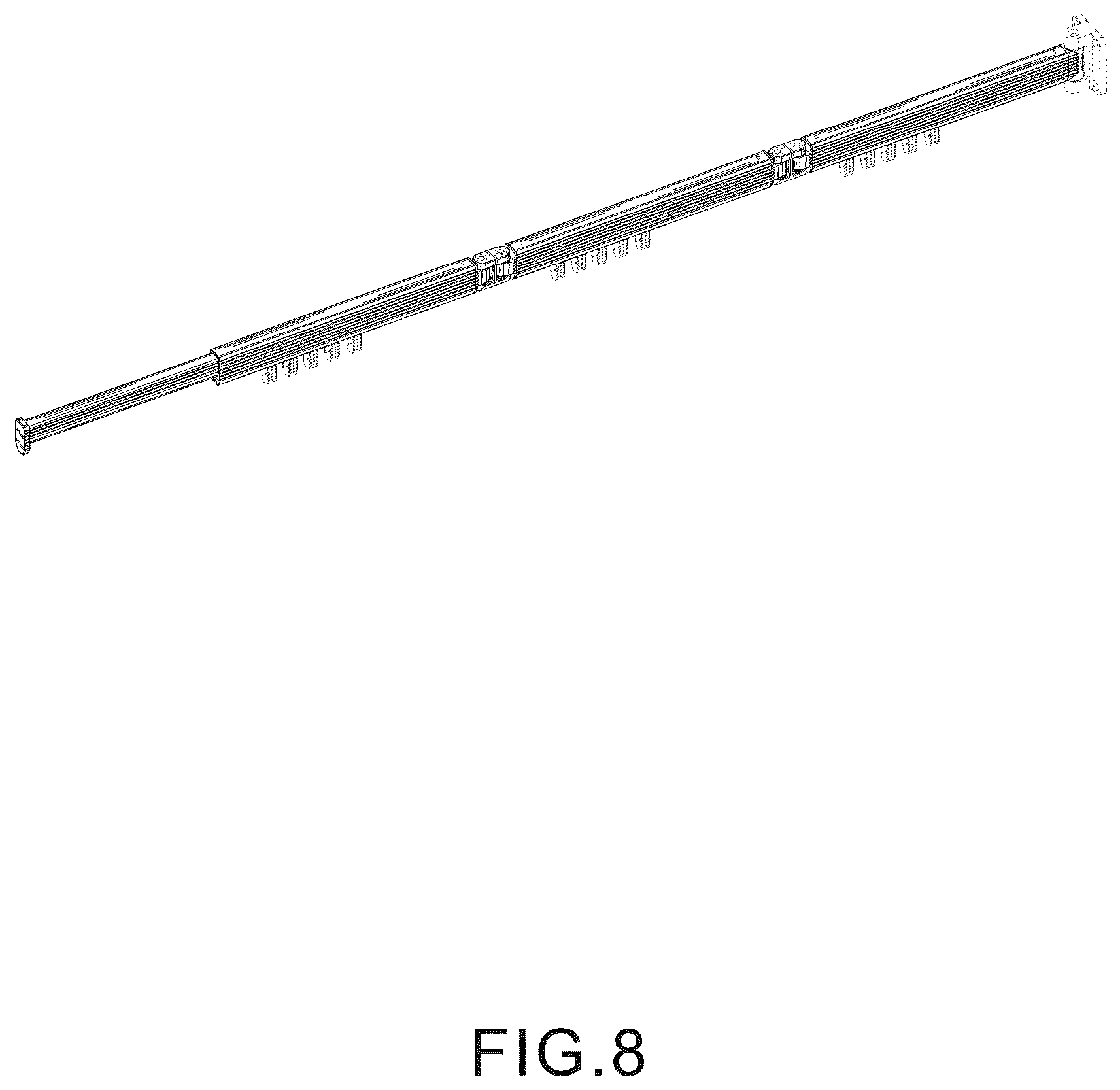 Patent USD1075317 Figure 8 – Clothes rack