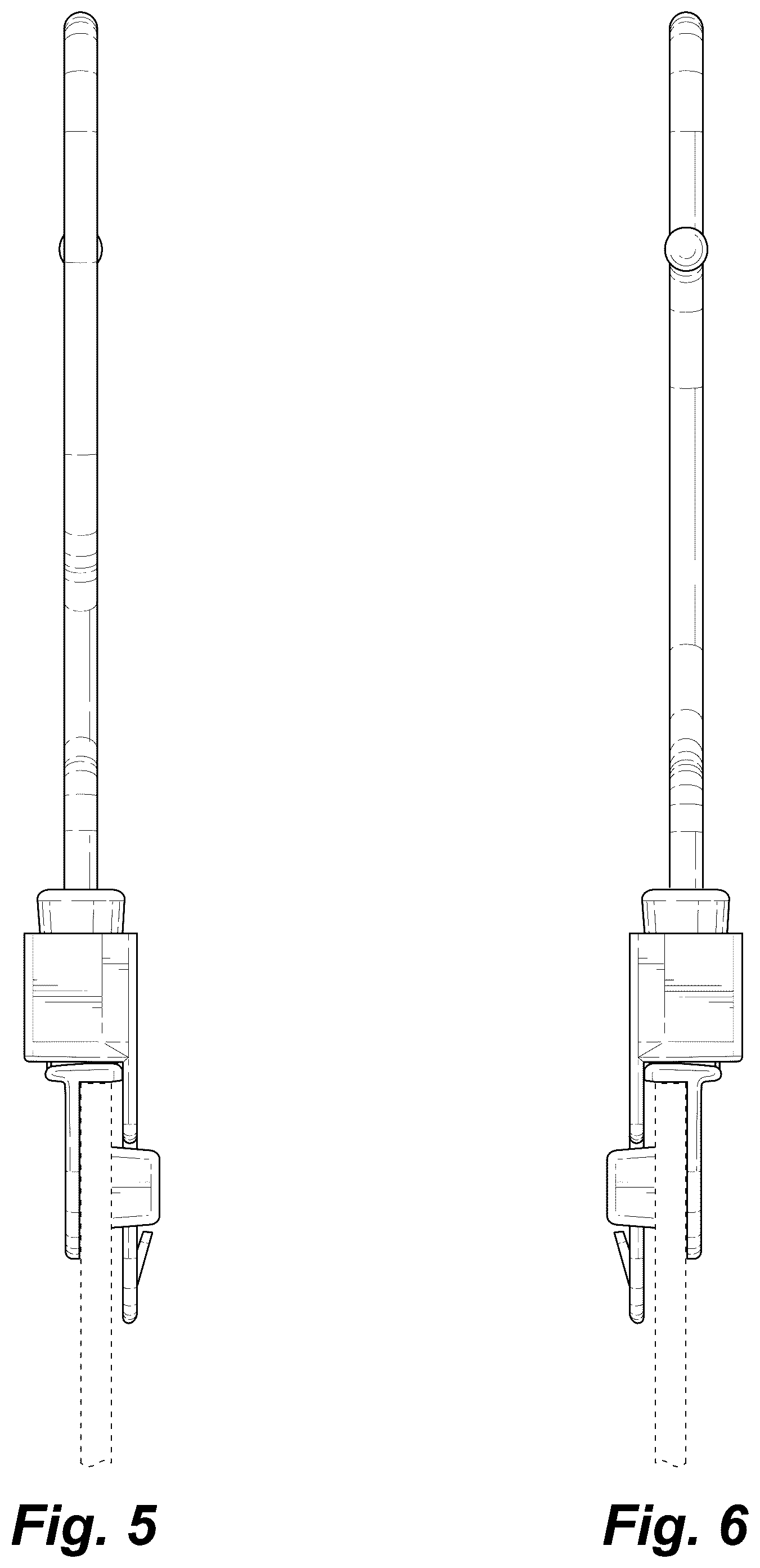 Patent USD1075318 Figure 5 – Metal hook for paper hanger