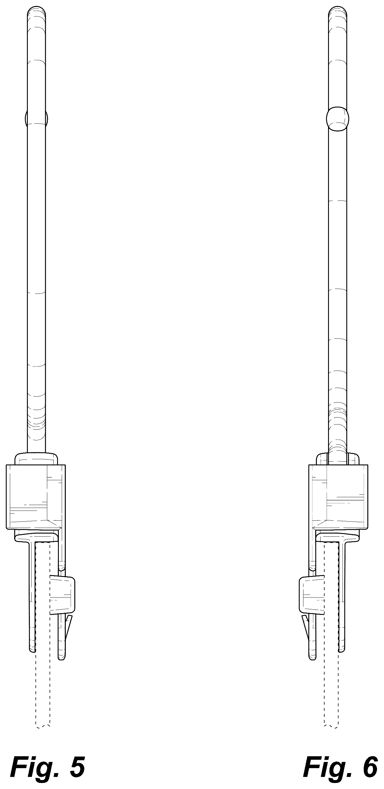 Patent USD1075319 Figure 5 – Collapsible metal hook for paper hanger