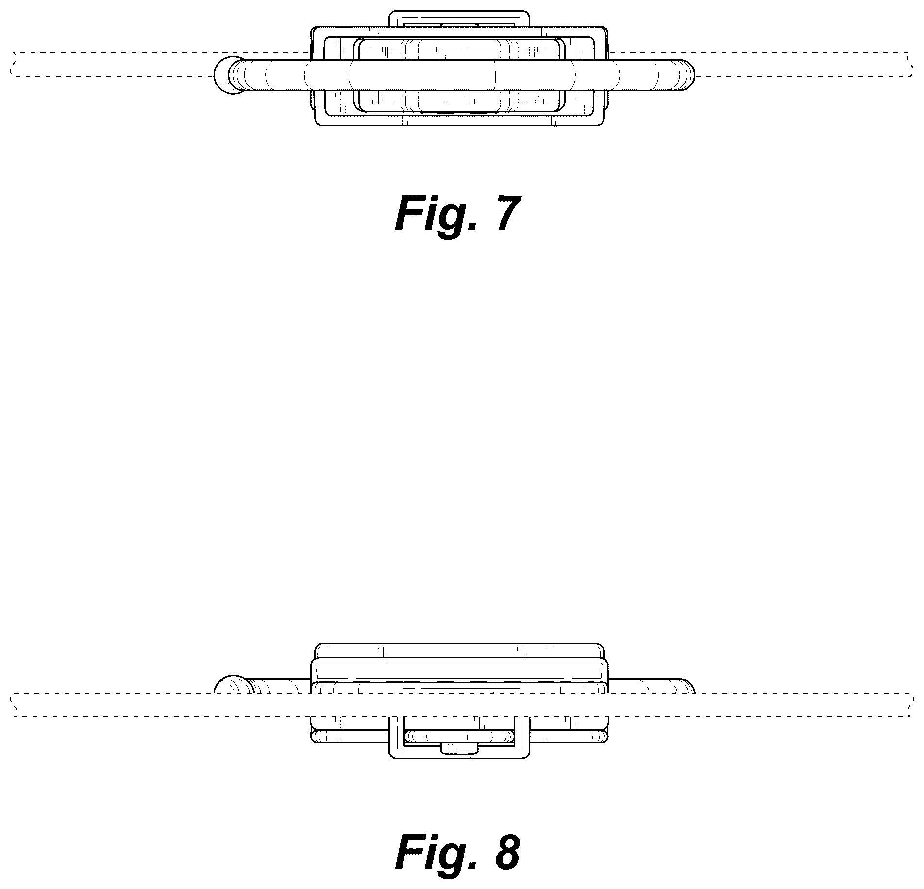 Patent USD1075319 Figure 6 – Collapsible metal hook for paper hanger