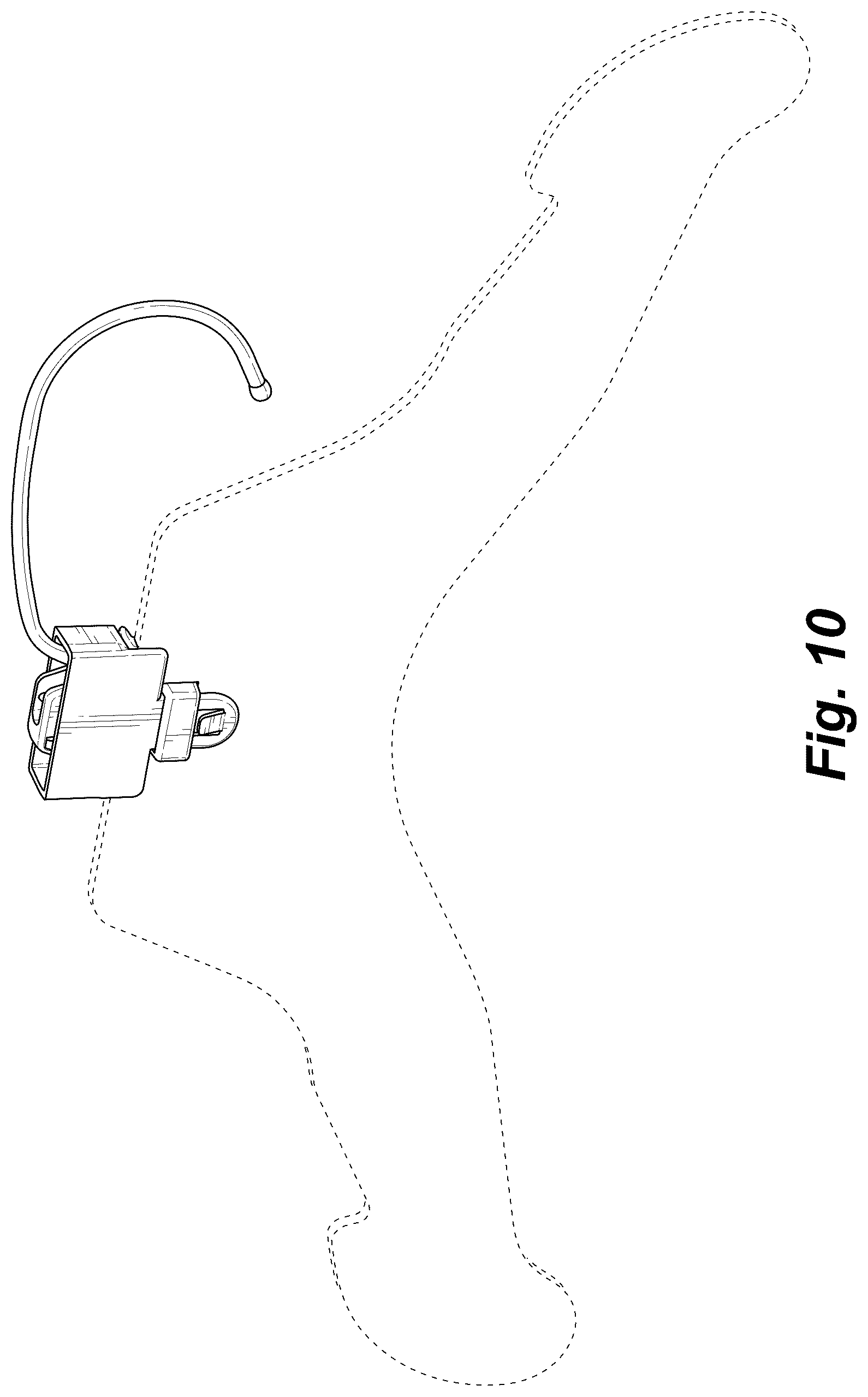 Patent USD1075319 Figure 8 – Collapsible metal hook for paper hanger