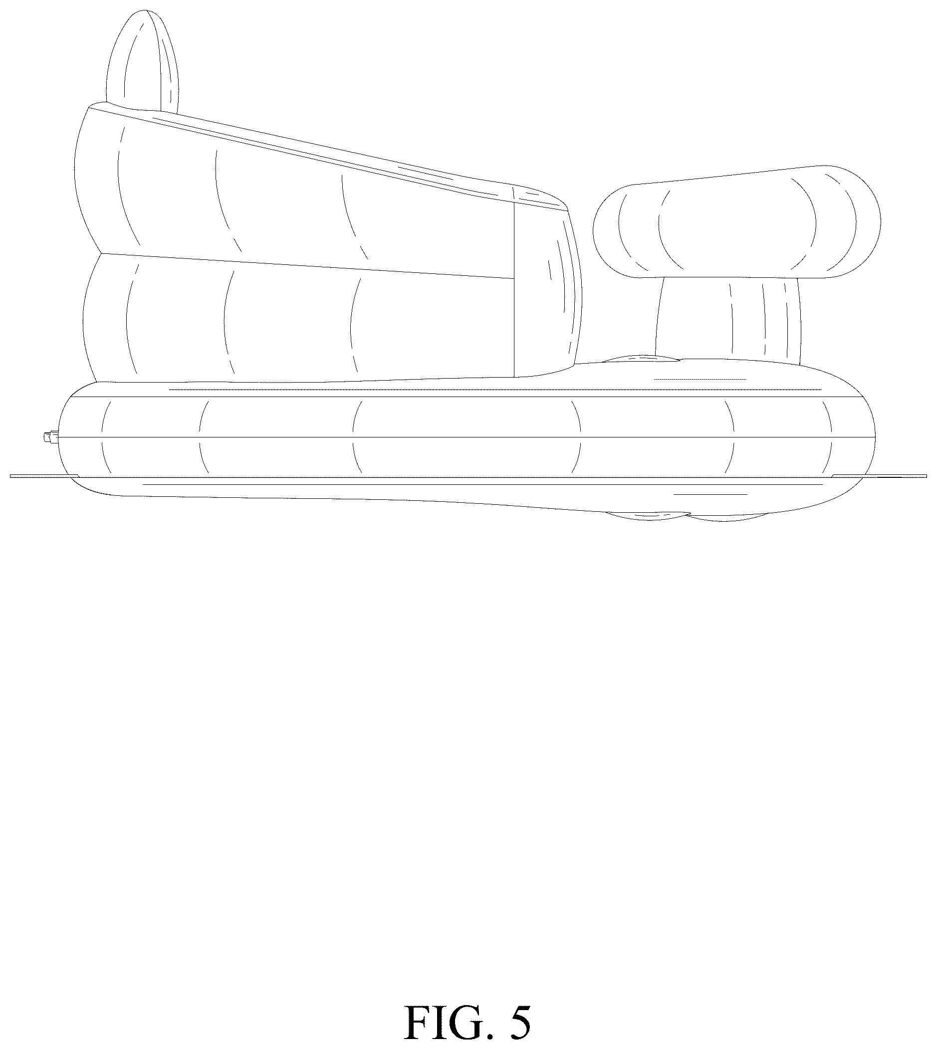 Patent USD1075321 Figure 5 – Soft chair