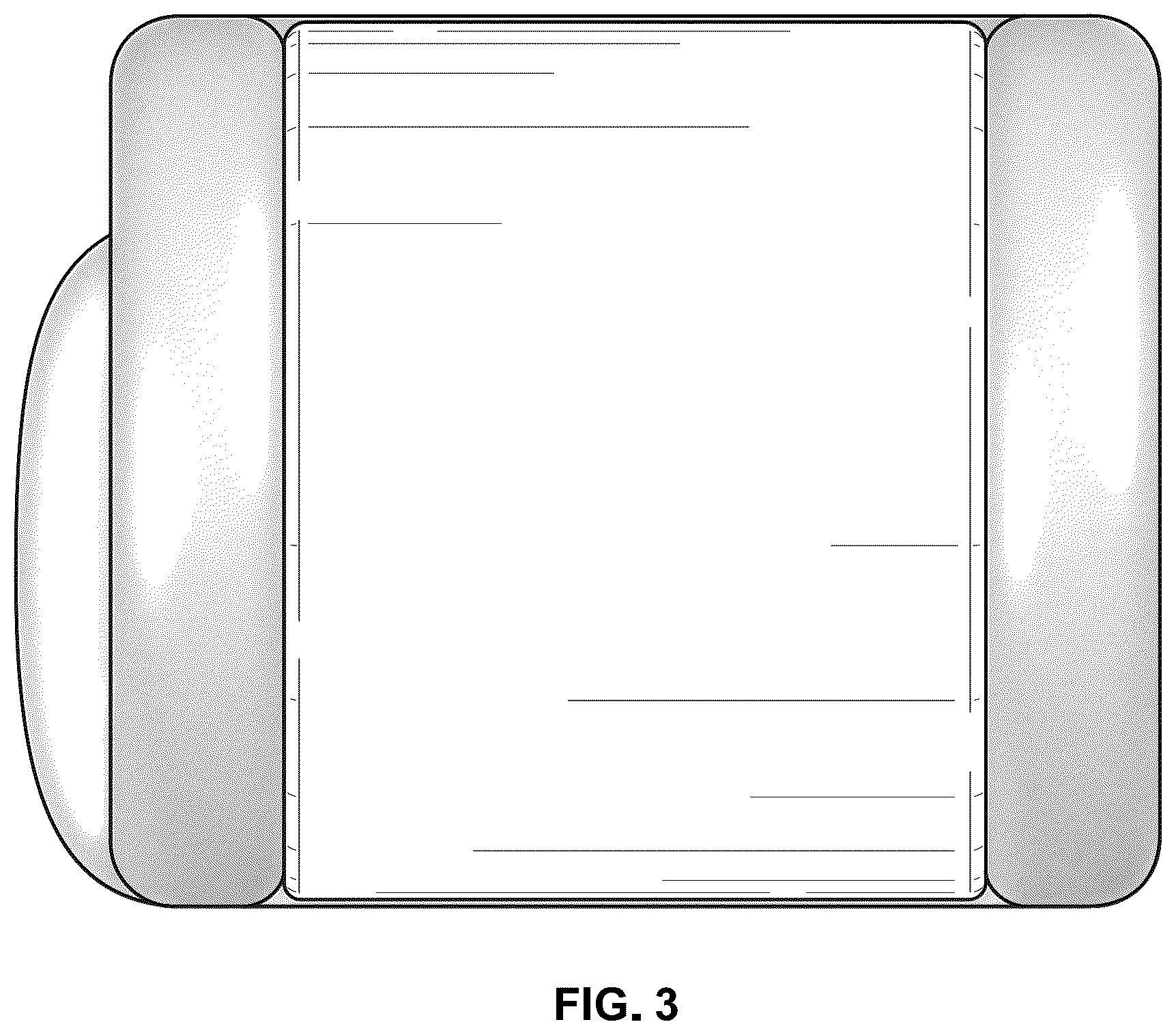 Patent USD1075322 Figure 3 – Seating unit