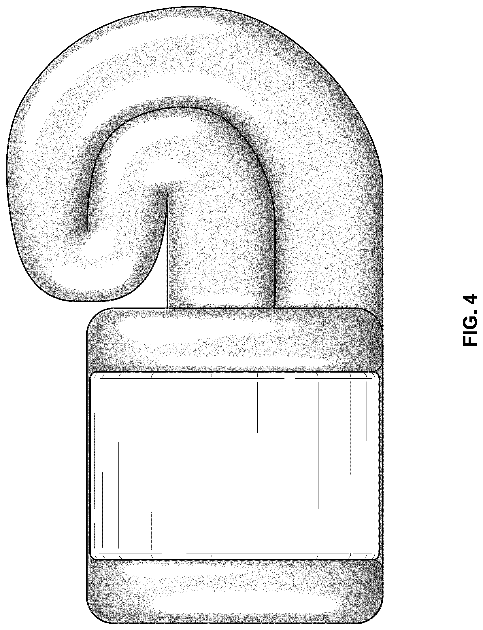 Patent USD1075322 Figure 4 – Seating unit