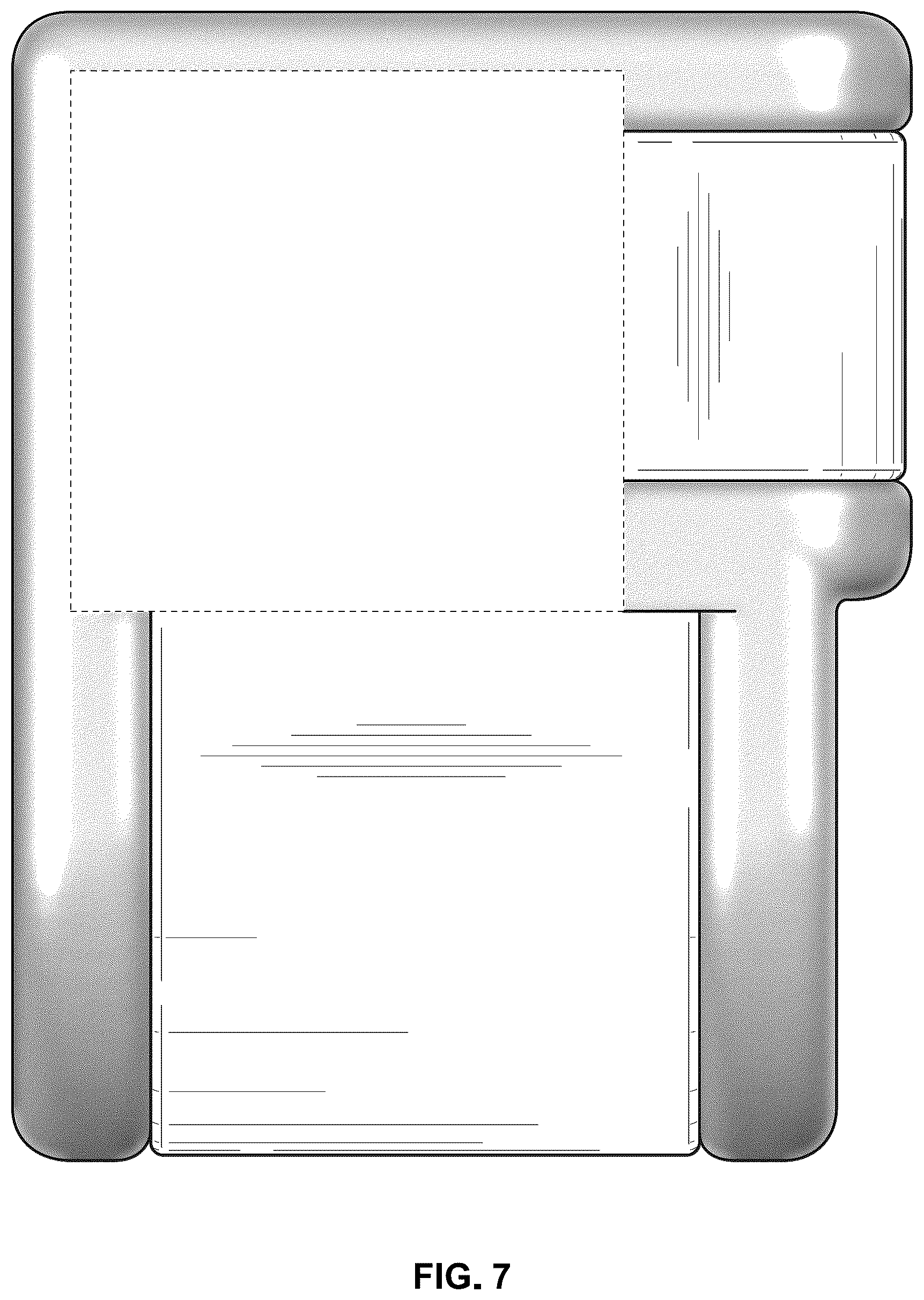 Patent USD1075322 Figure 7 – Seating unit