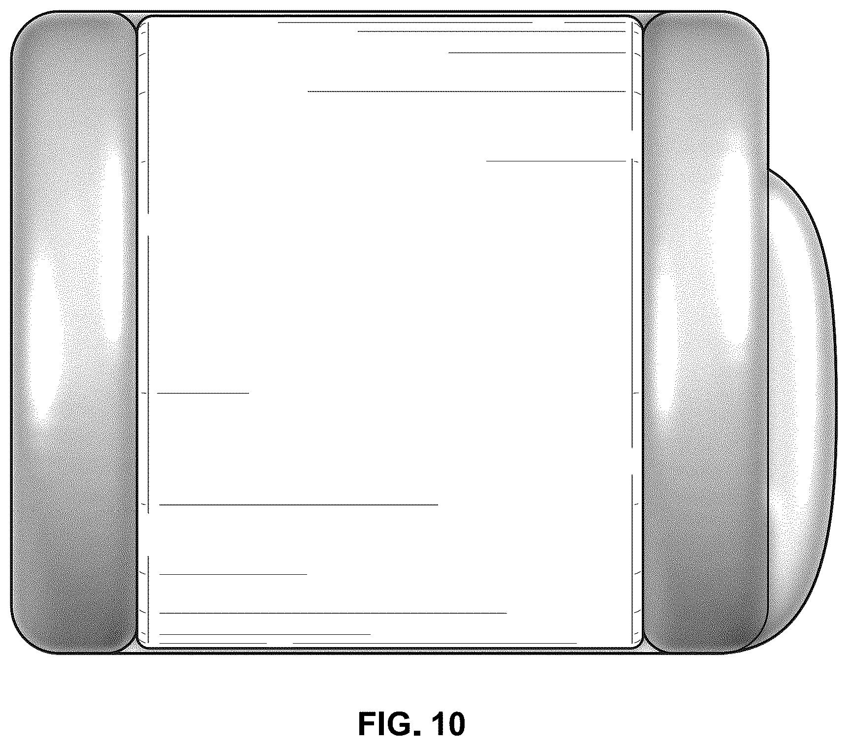 Patent USD1075322 Figure 10 – Seating unit
