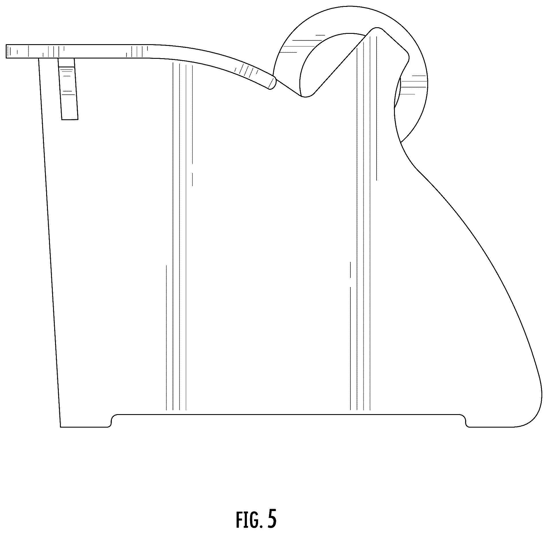 Patent USD1075323 Figure 5 – Chair