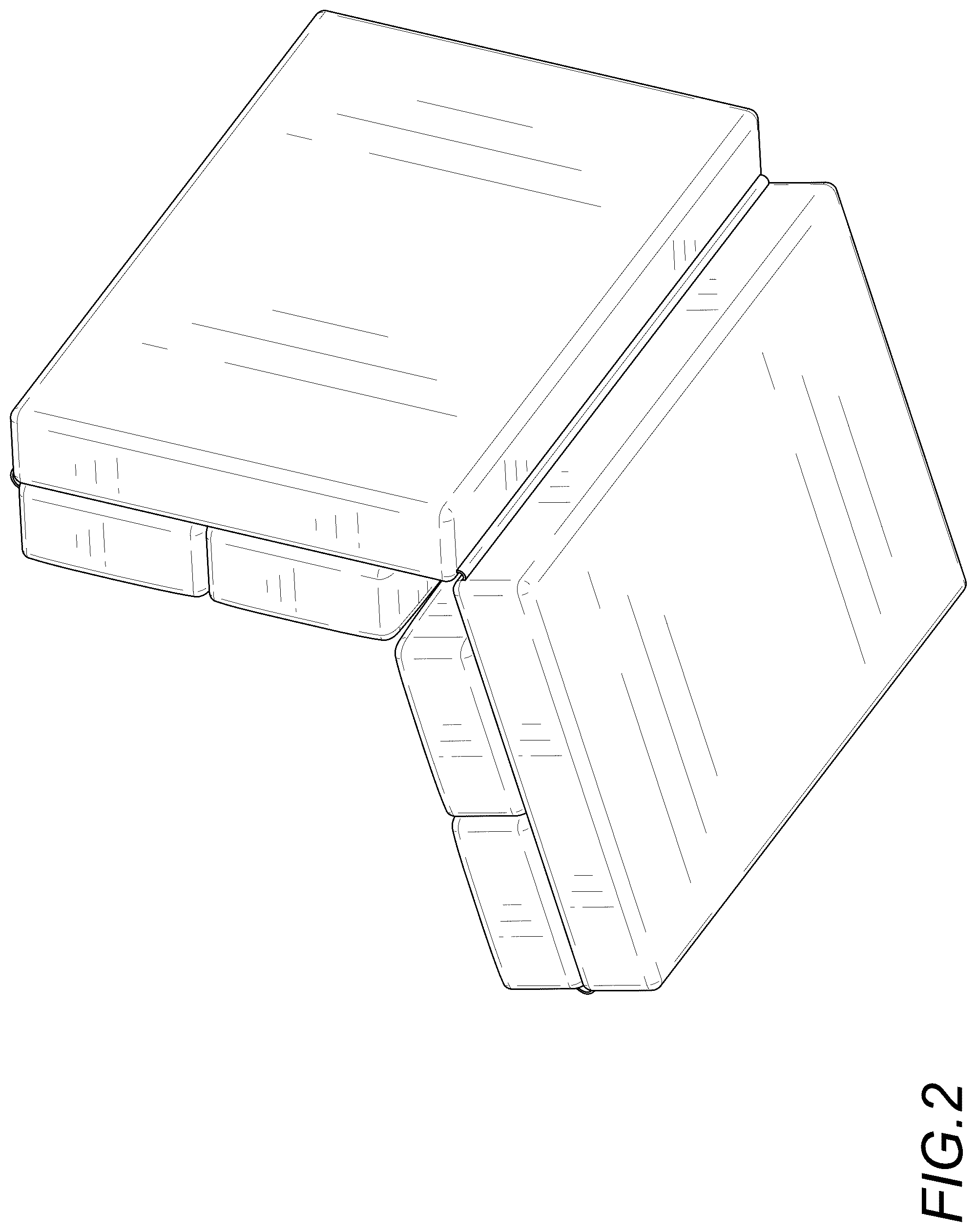 Patent USD1075324 Figure 2 – Foldable cushion