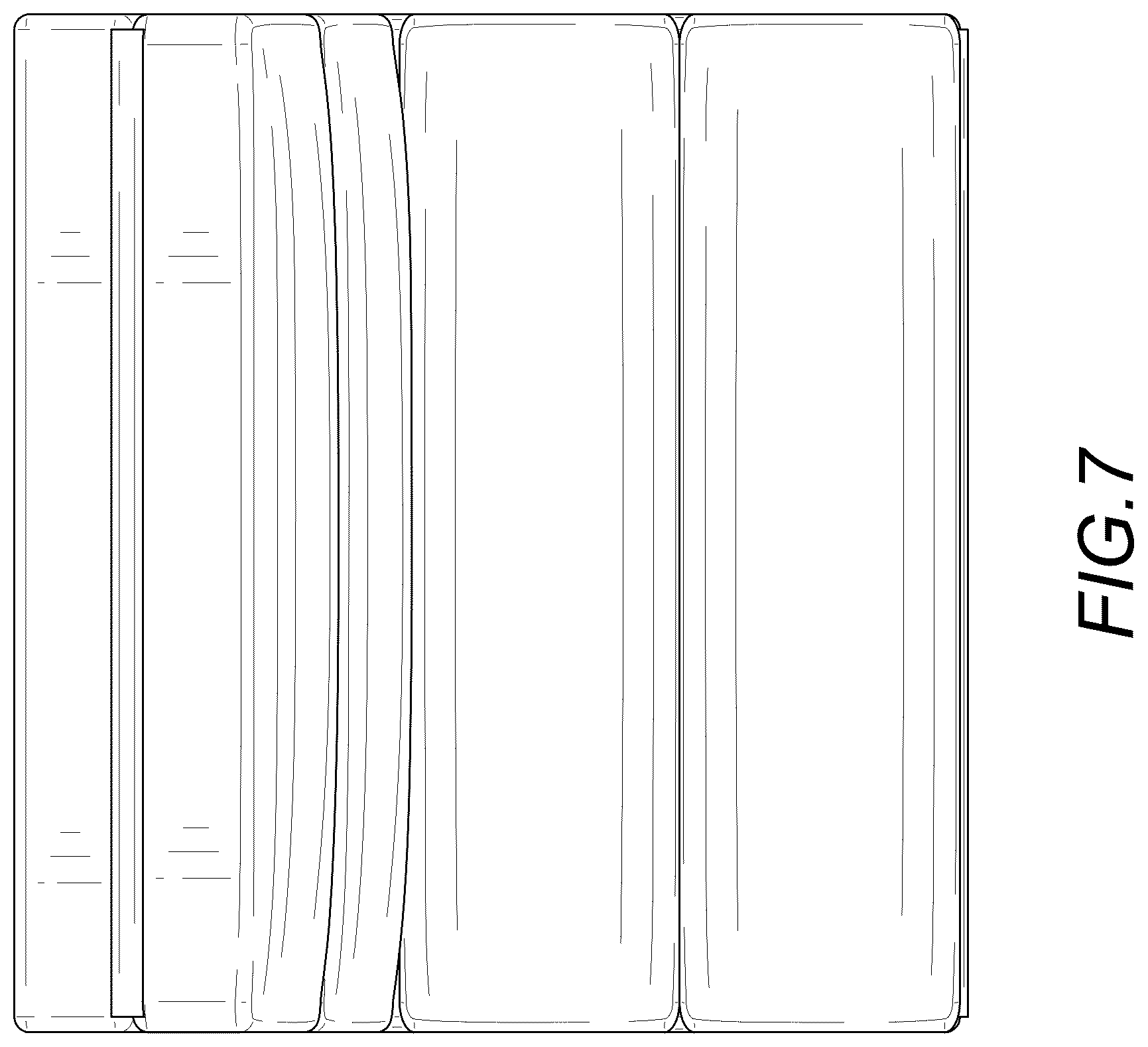 Patent USD1075324 Figure 7 – Foldable cushion