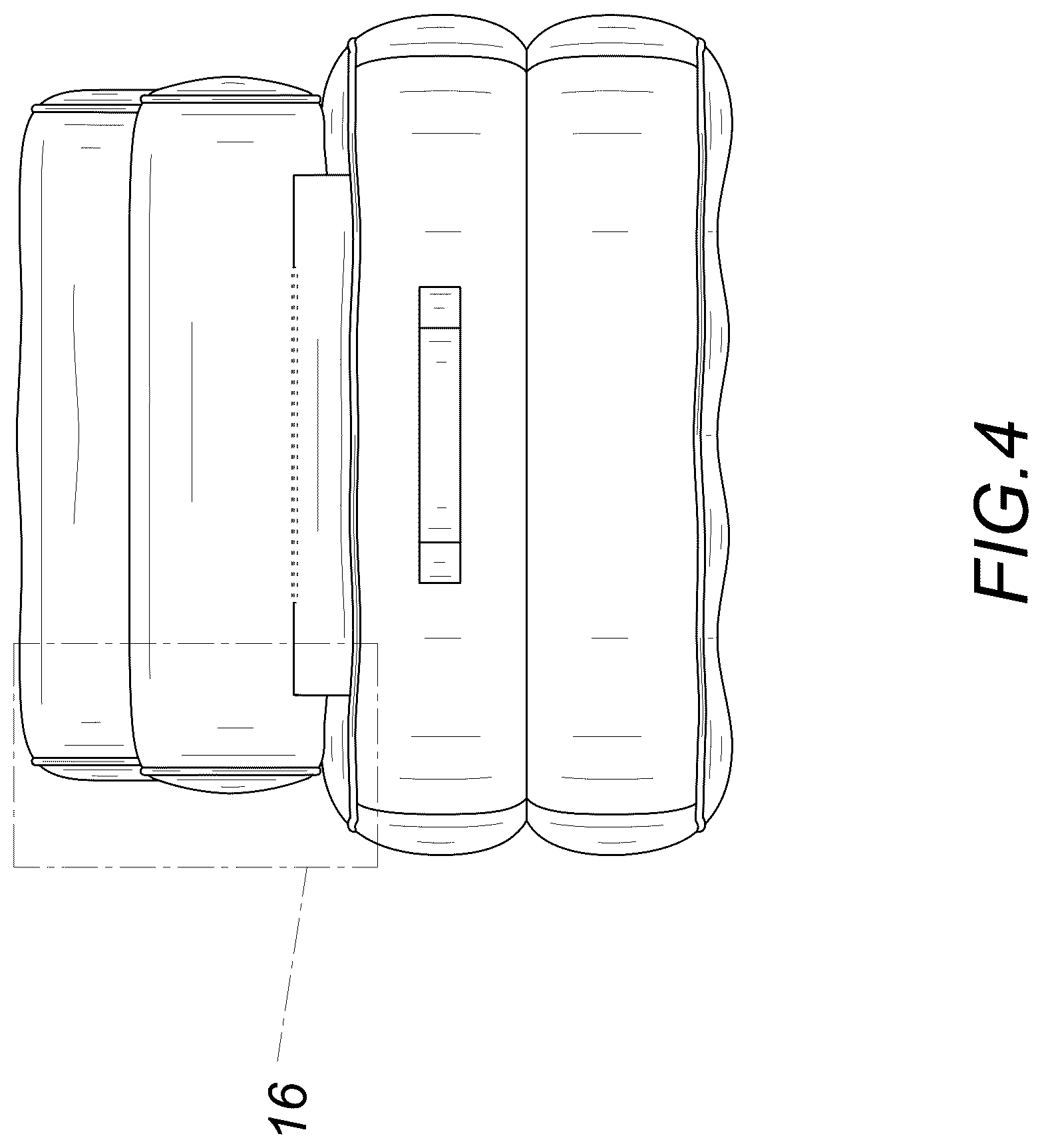 Patent USD1075325 Figure 4 – Sofa
