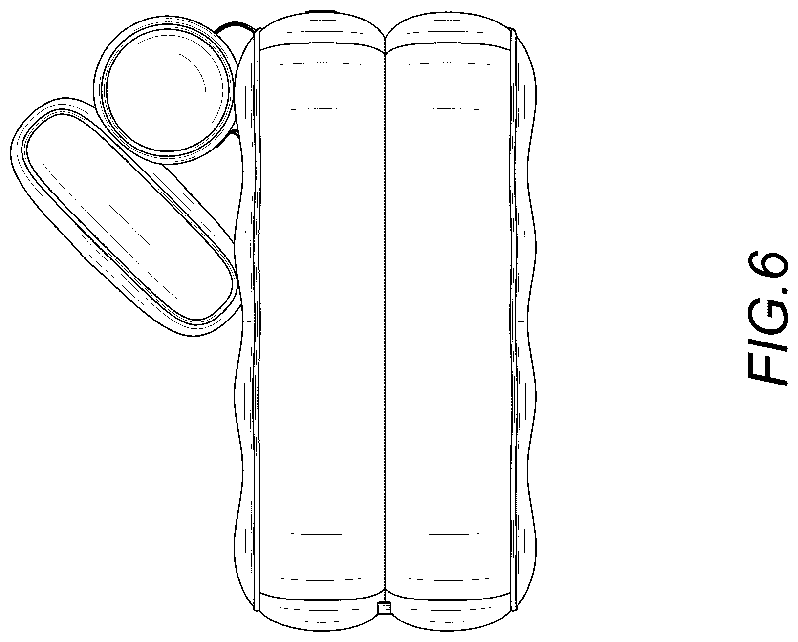 Patent USD1075325 Figure 6 – Sofa