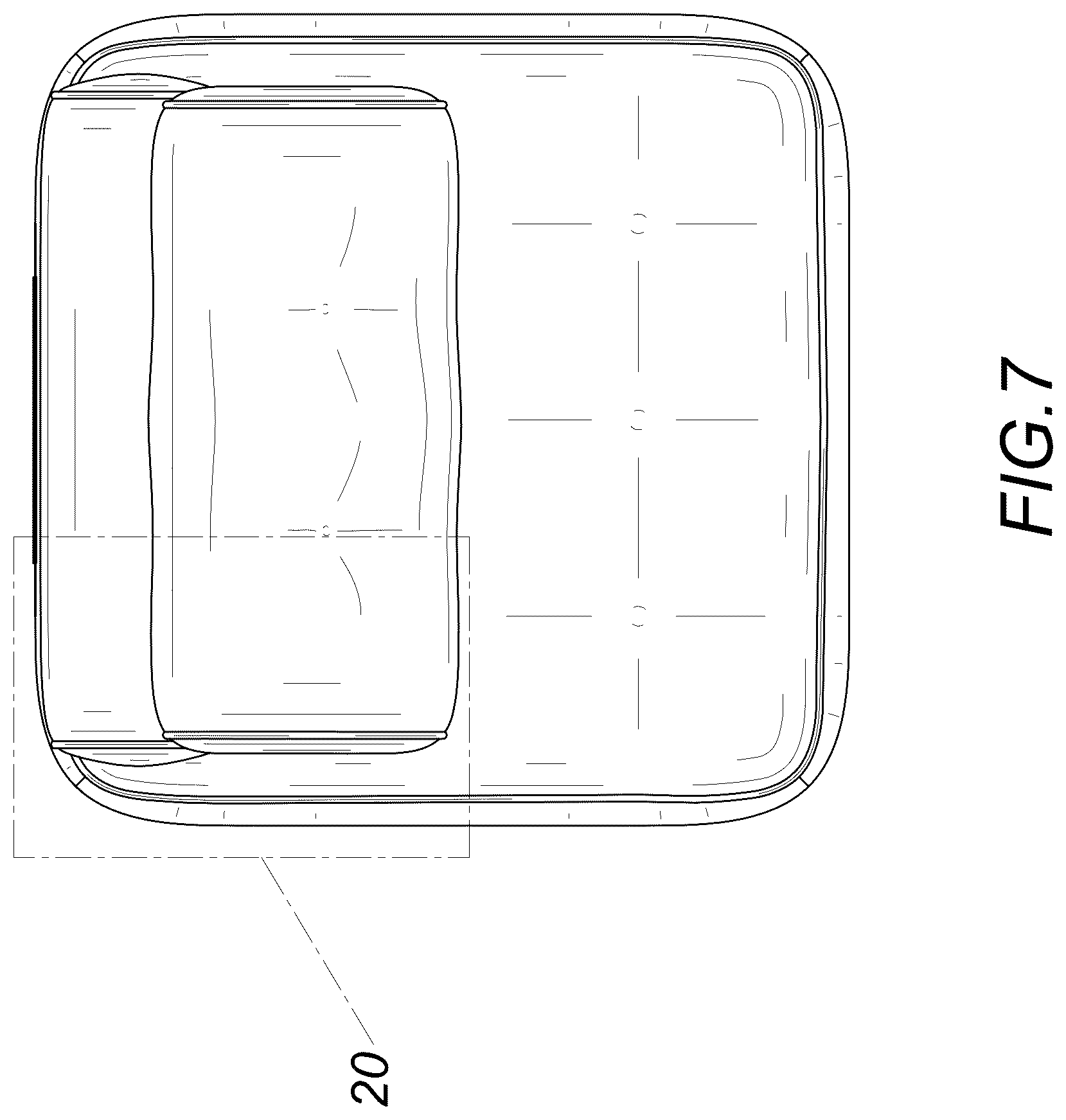 Patent USD1075325 Figure 7 – Sofa