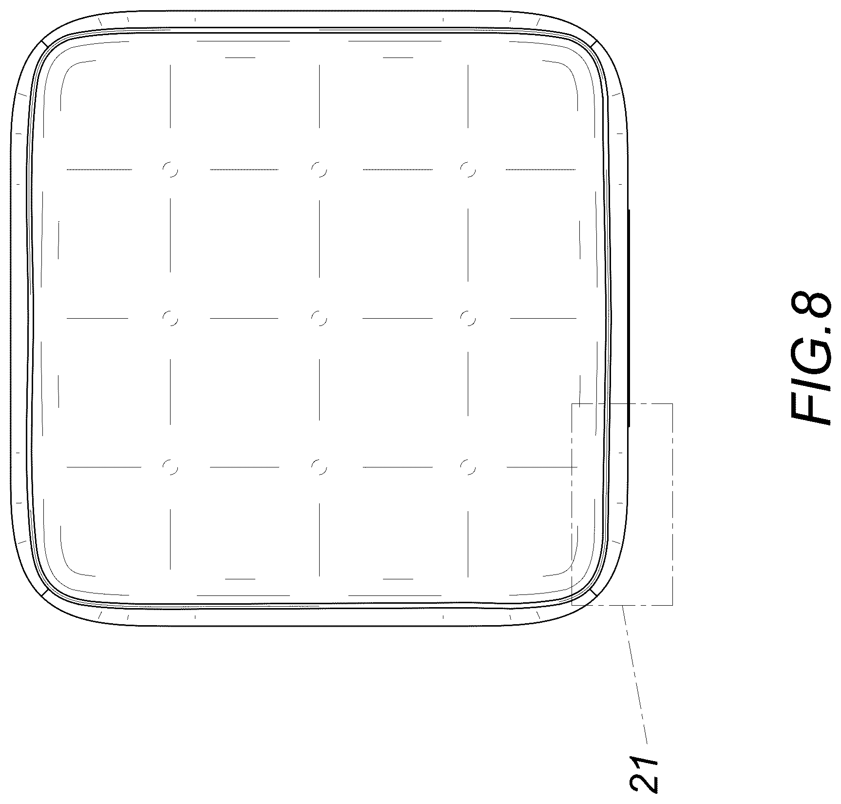 Patent USD1075325 Figure 8 – Sofa