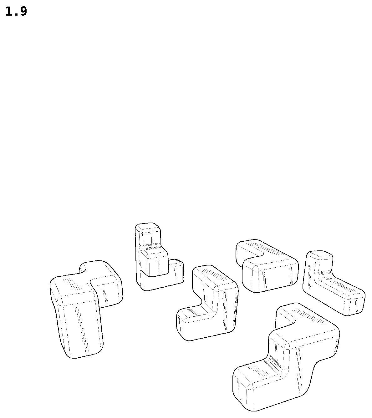 Patent USD1075326 Figure 9 – Pouff seat