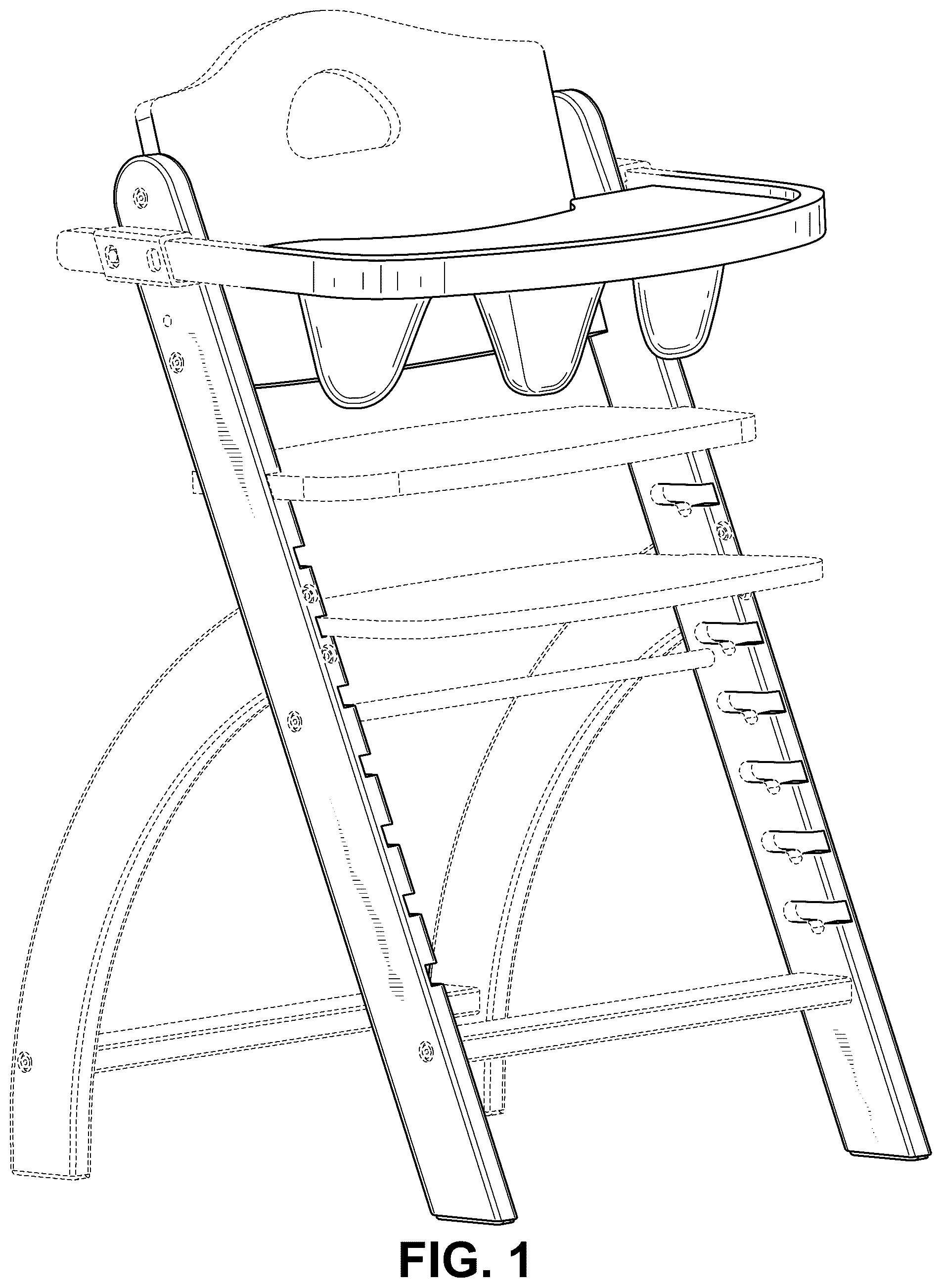 Patent USD1075327 Figure 1 – Child's chair