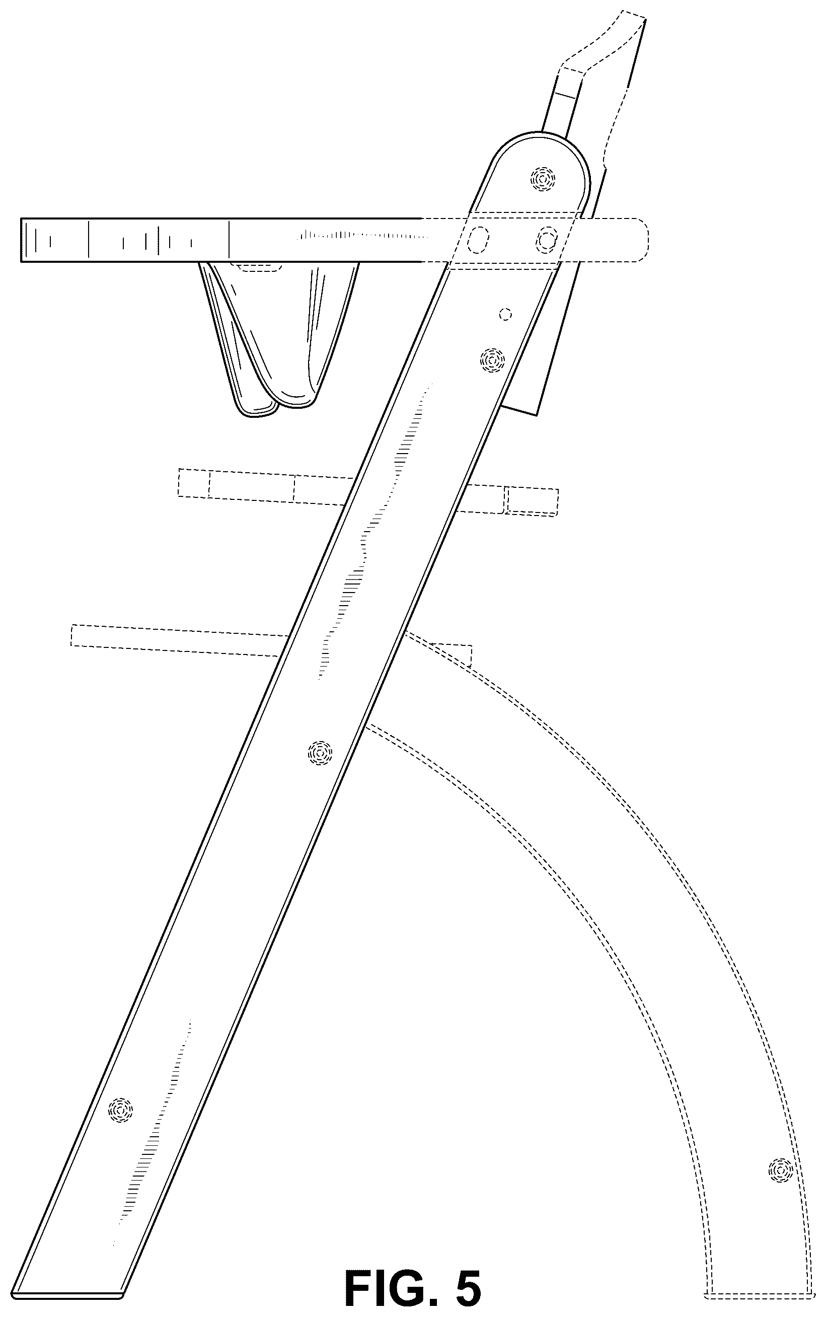Patent USD1075327 Figure 5 – Child's chair