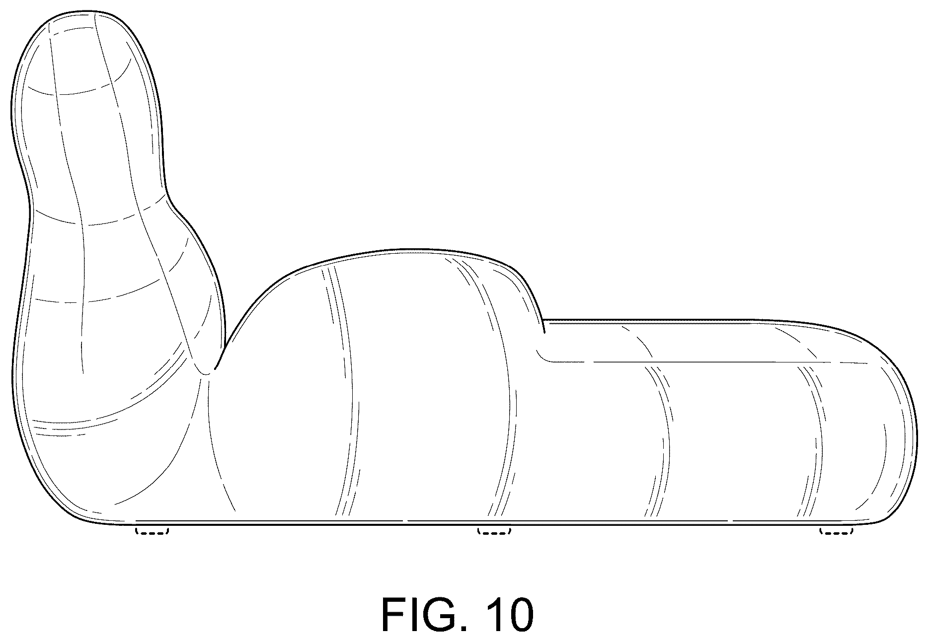 Patent USD1075330 Figure 10 – Chaise sofa