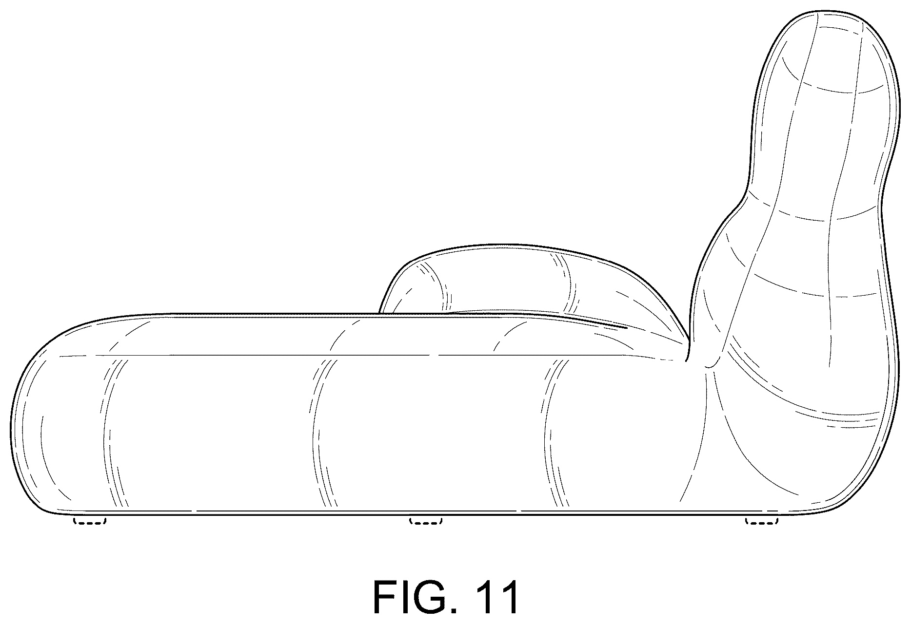 Patent USD1075330 Figure 11 – Chaise sofa