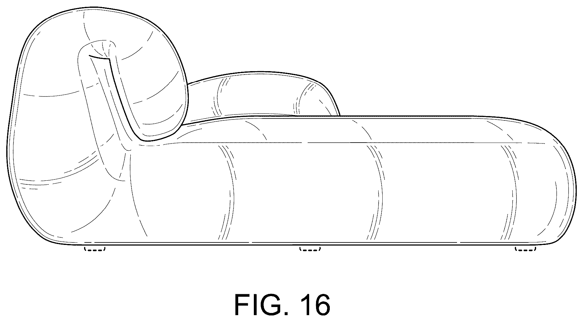 Patent USD1075330 Figure 16 – Chaise sofa