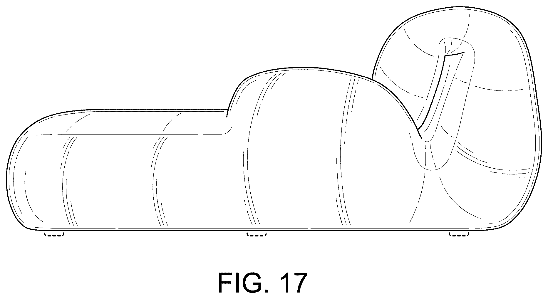 Patent USD1075330 Figure 17 – Chaise sofa