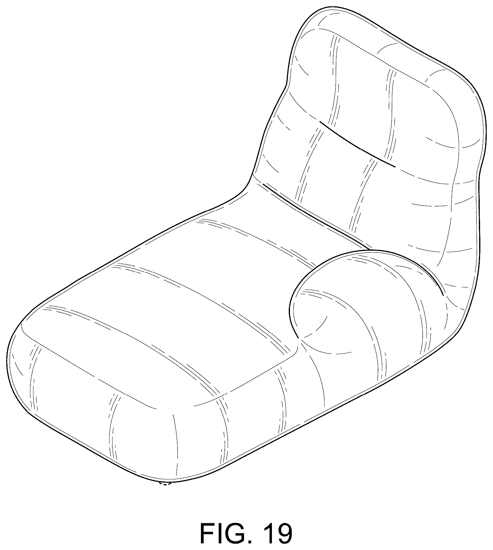 Patent USD1075330 Figure 19 – Chaise sofa