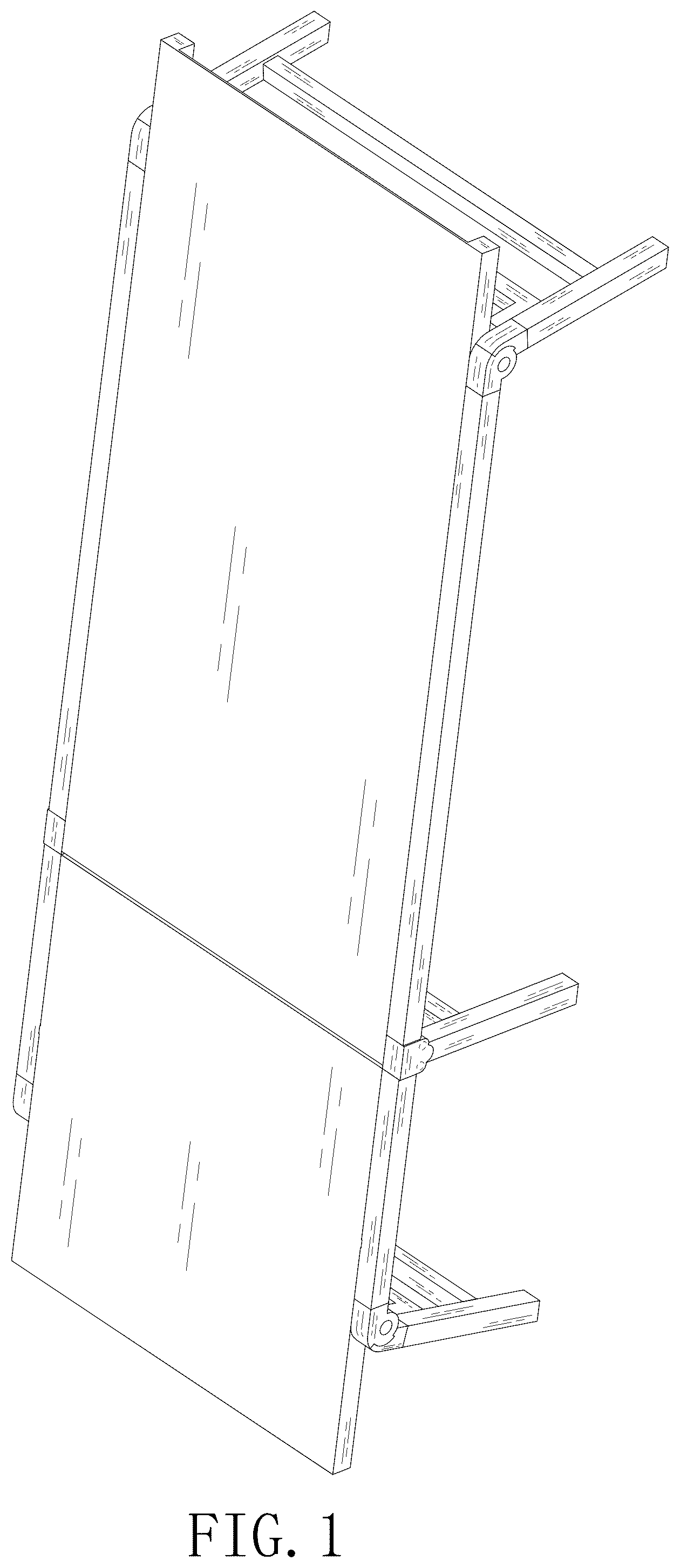 Patent USD1075331 Figure 1 – Outdoor chaise lounge