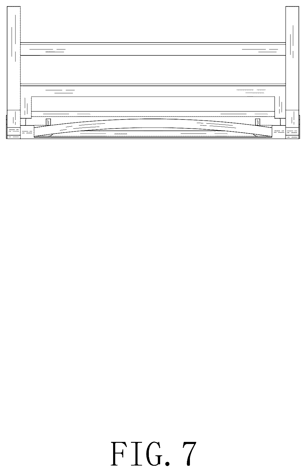 Patent USD1075331 Figure 7 – Outdoor chaise lounge