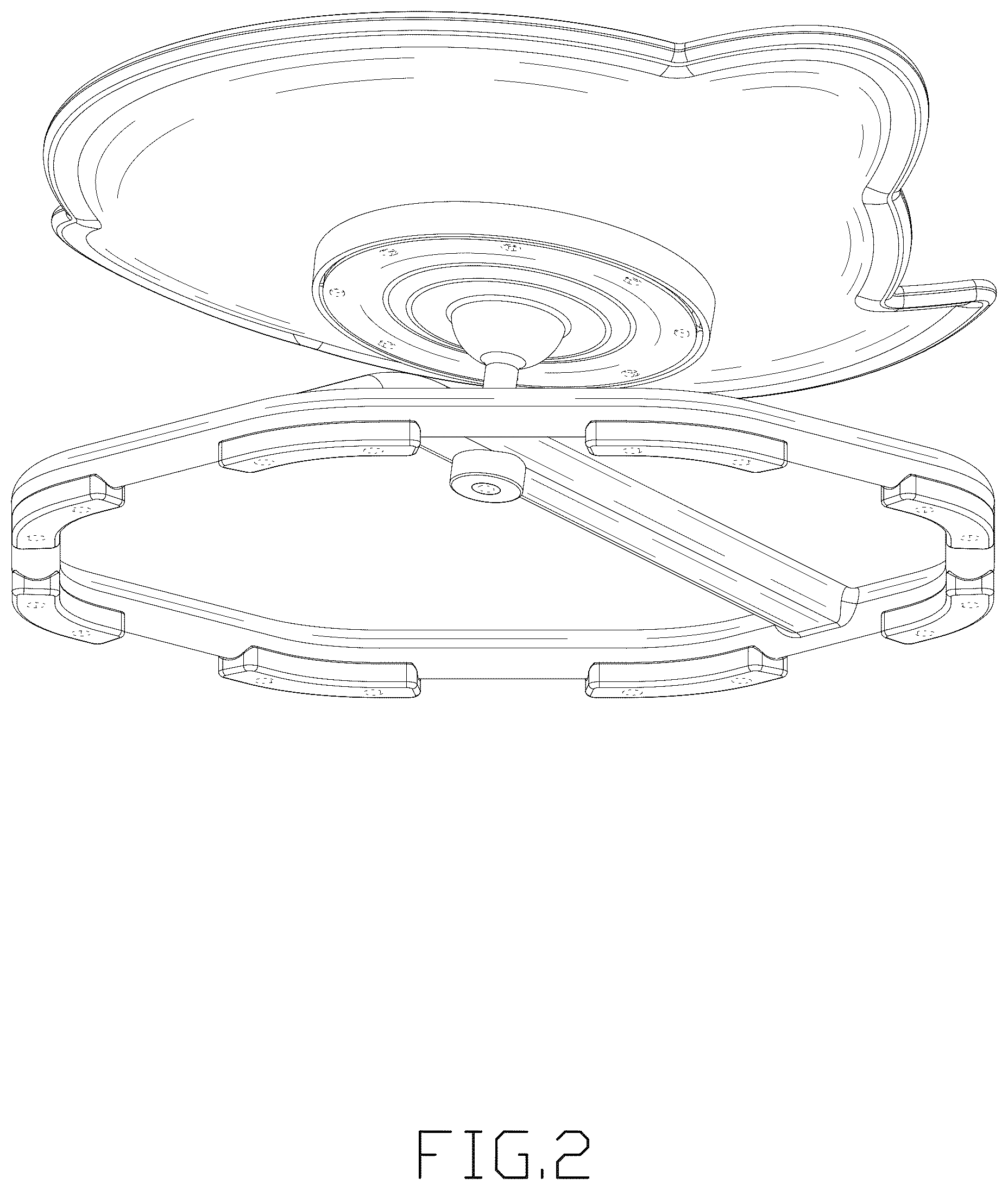 Patent USD1075332 Figure 2 – Spinning chair