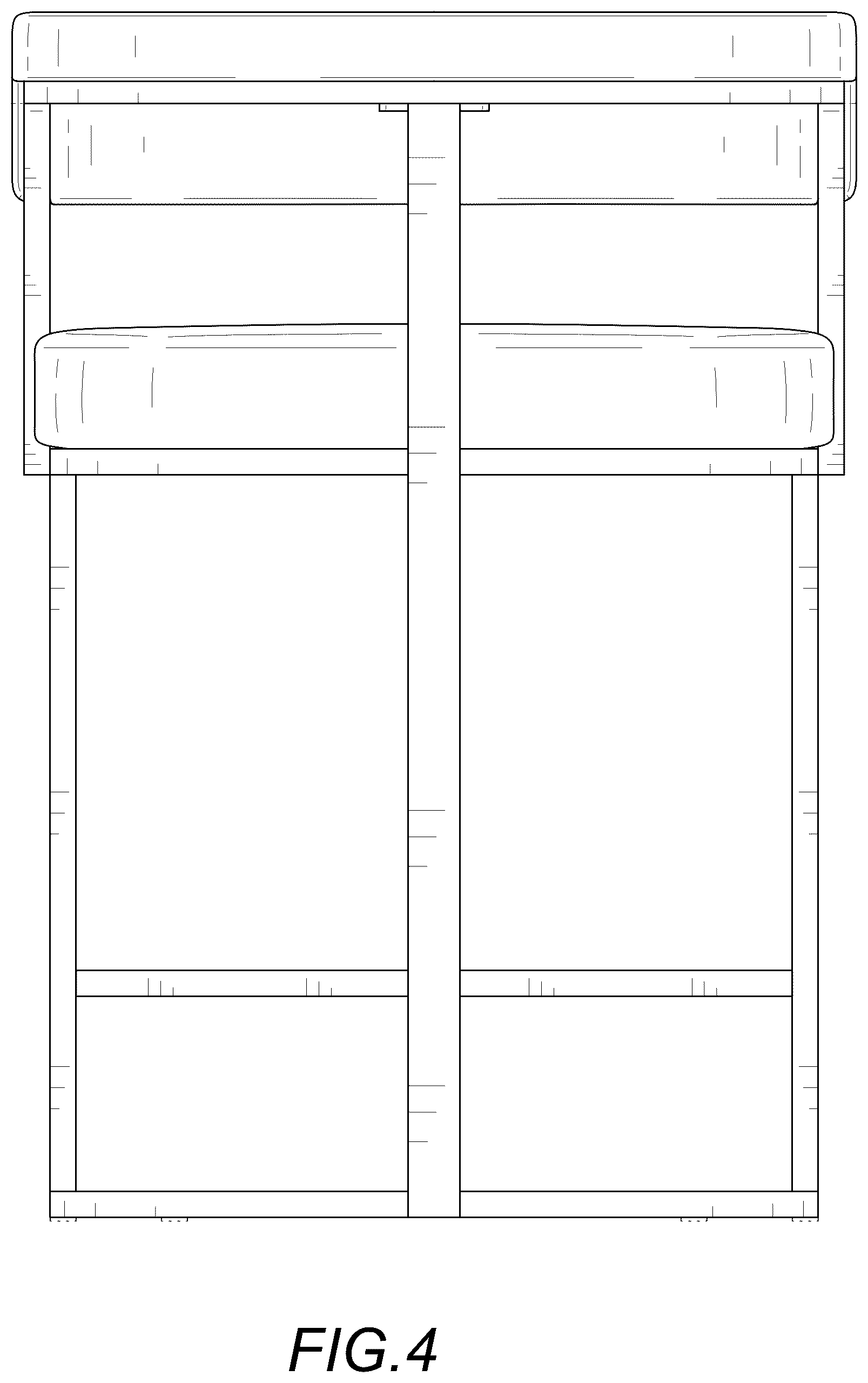 Patent USD1075333 Figure 4 – Bar stool