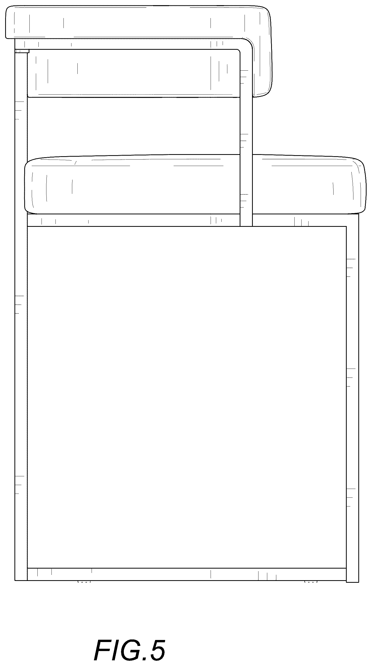 Patent USD1075333 Figure 5 – Bar stool